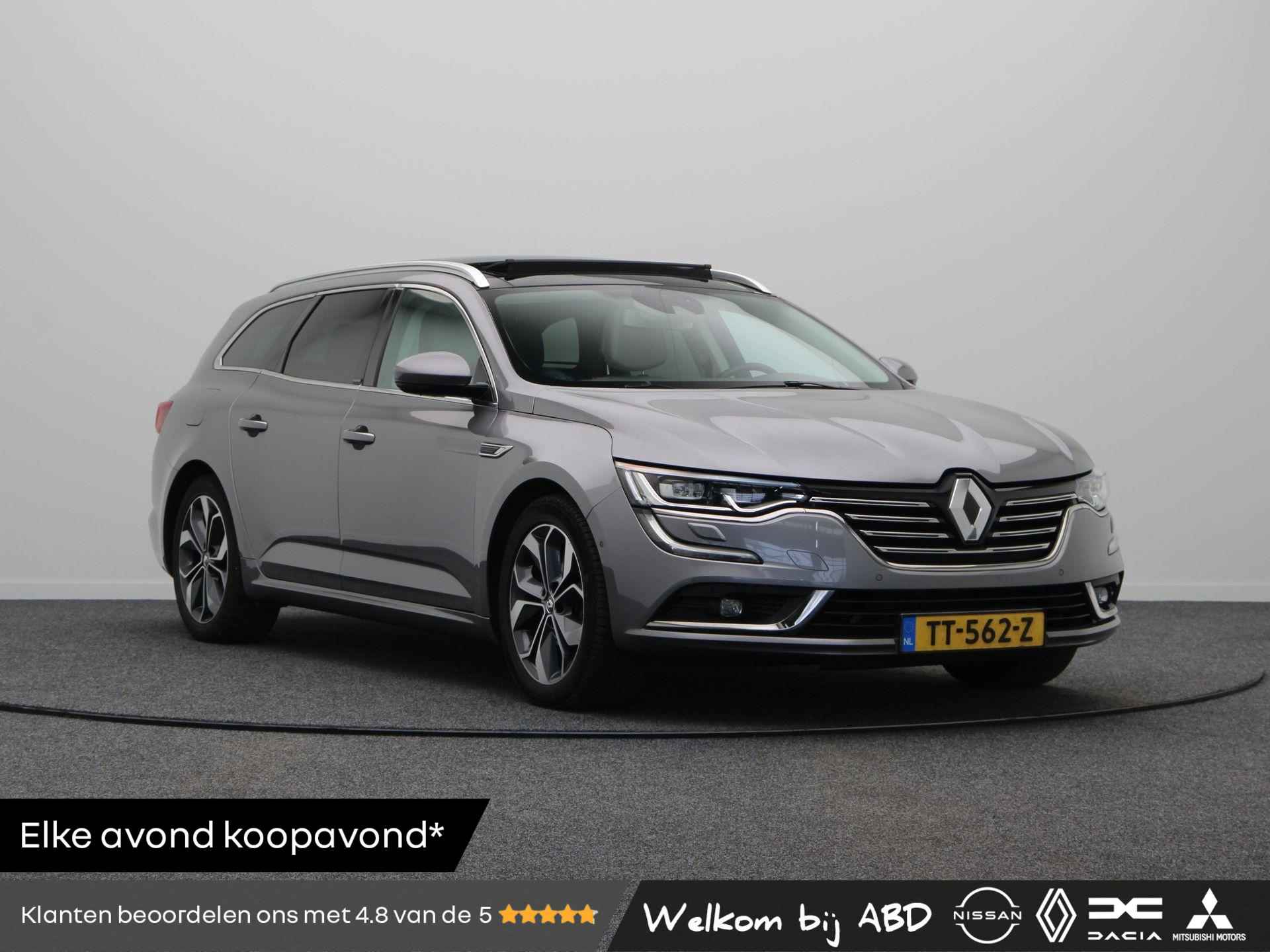 Renault Talisman Estate 1.6 dCi 130pk Limousin | Stoel- en stuurverwarming | Lederen bekleding | Stoelverkoeling | Panoramisch dak | Dealer onderhouden |