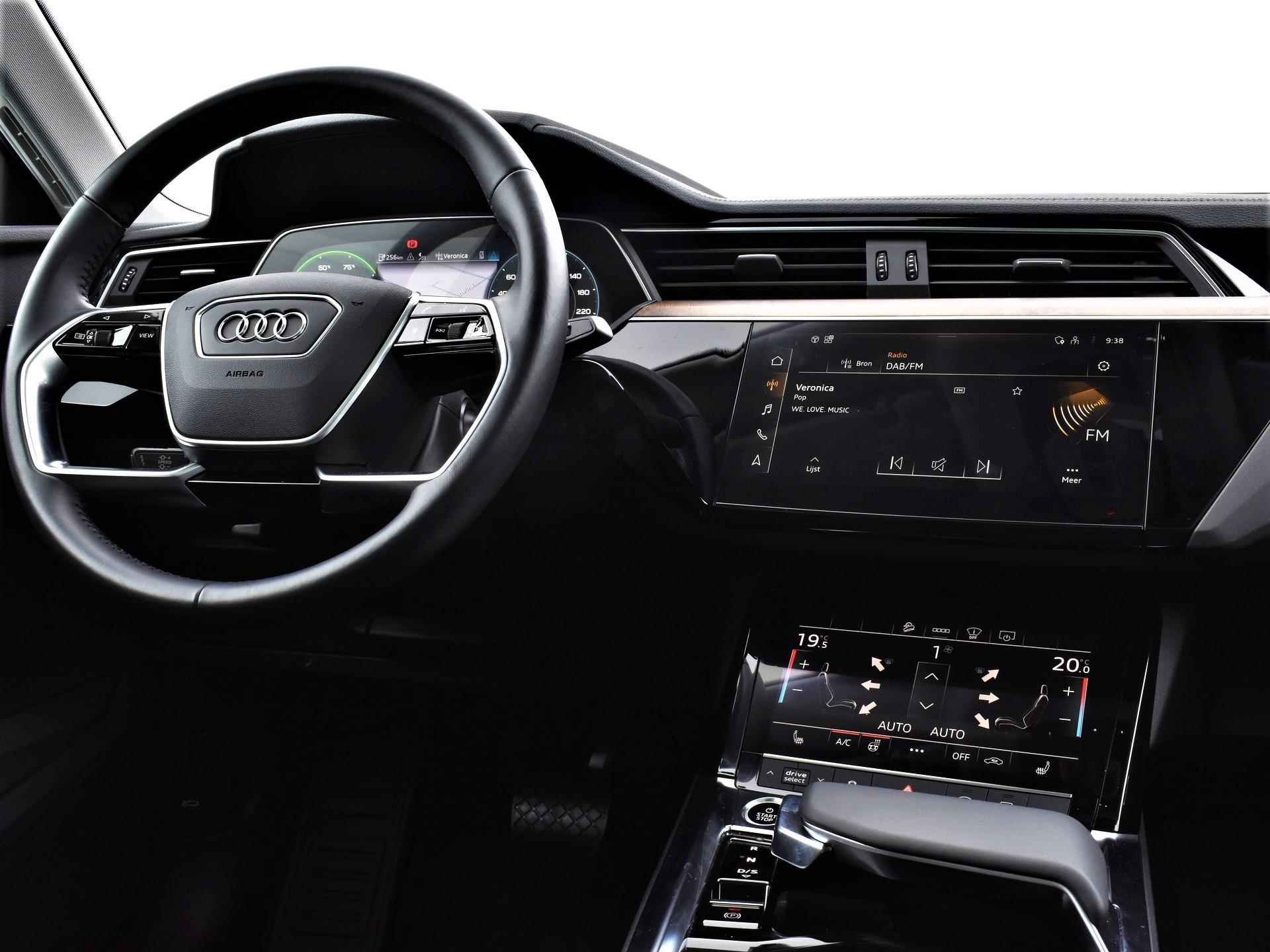 Audi e-tron Sportback 50 Quattro 313pk S Edition | 8% Bijtelling | Panoramadak | 360 Camera | Head-up Display | Keyless Entry &Go | Matrix Led | Assistentiepakket Tour · TOPDEAL - 26/35