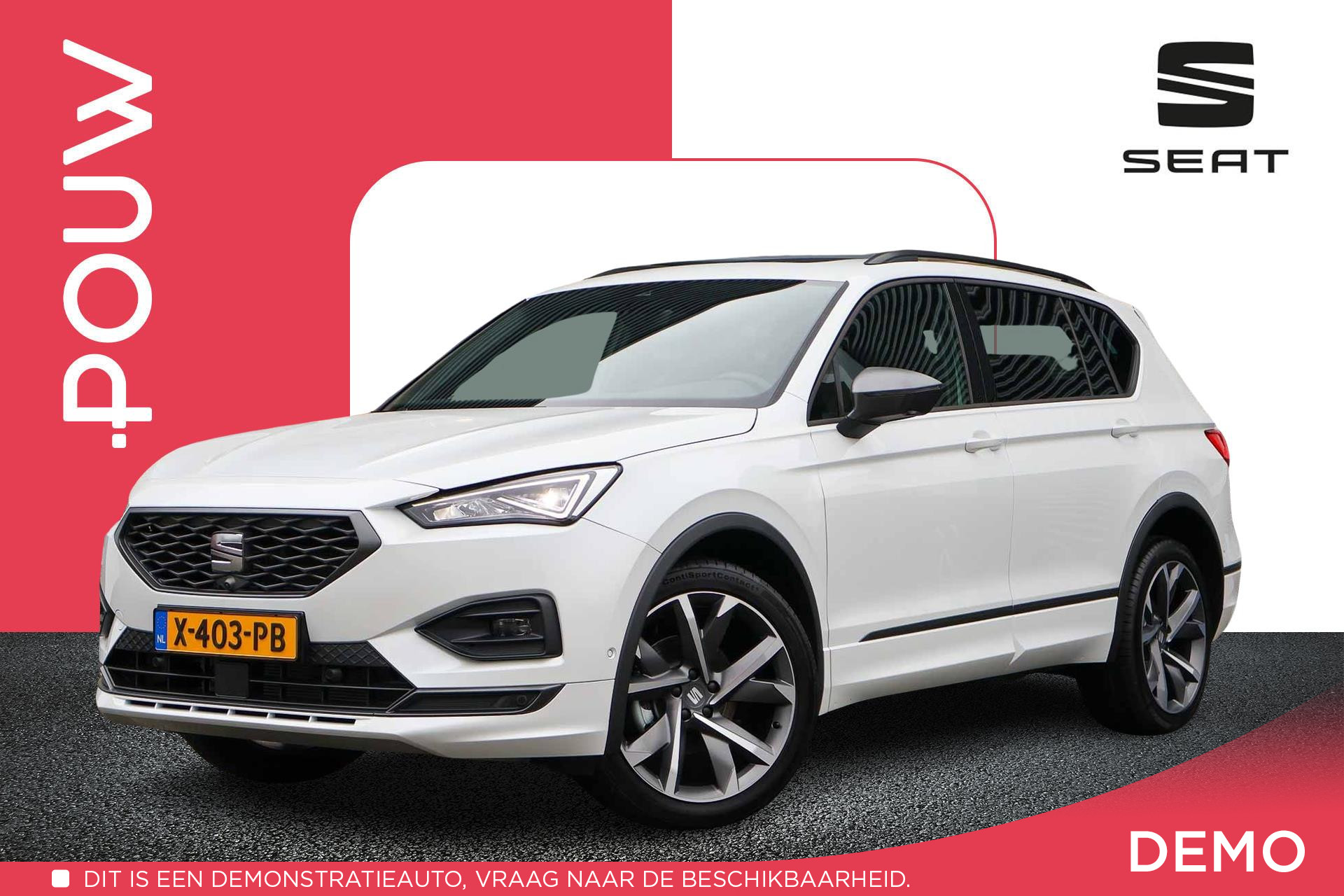 SEAT Tarraco 1.5 TSI 150pk DSG FR Business Intense | Panoramadak | 360 Camera