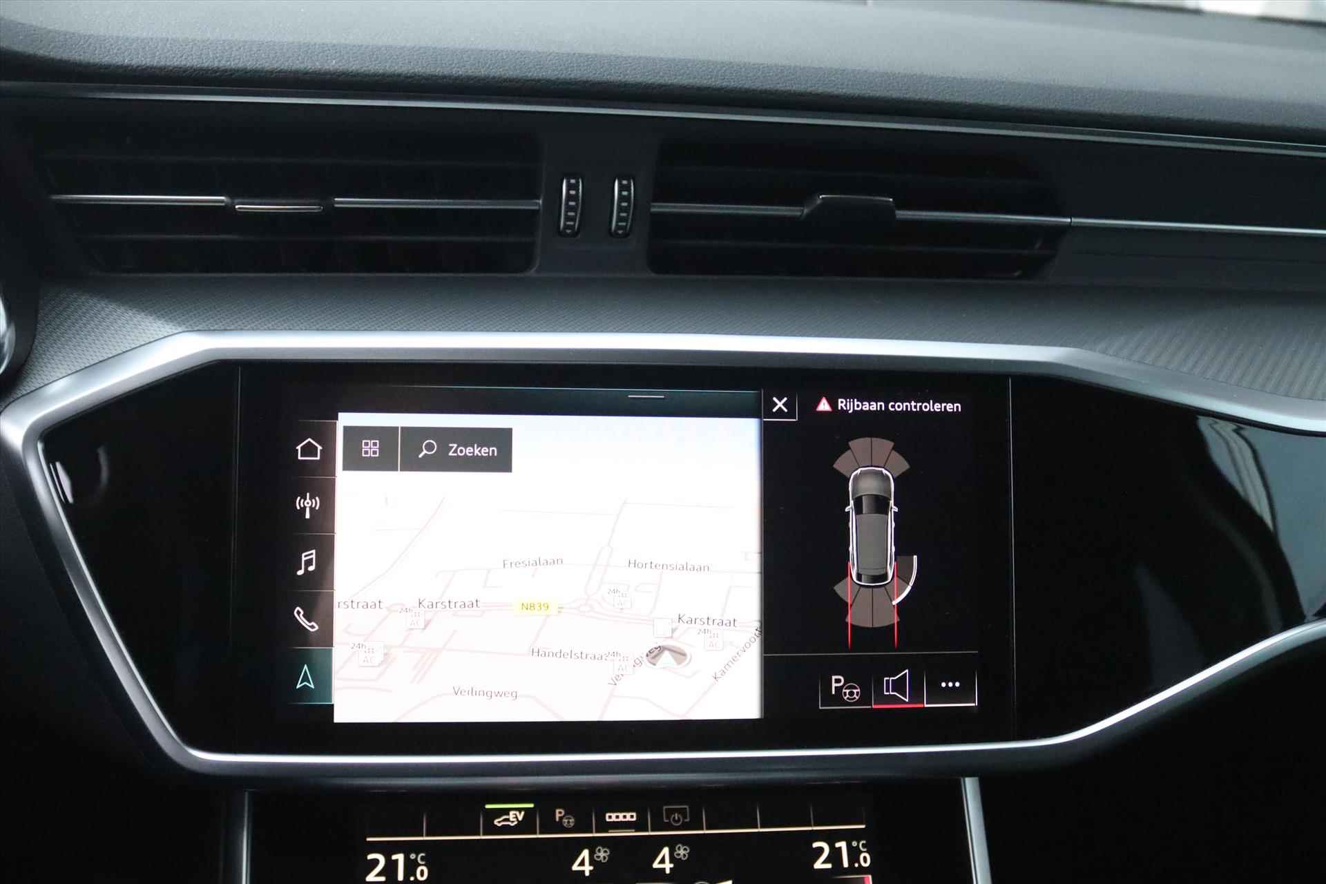 Audi A6 Avant 50TFSIe 300PK QUATTRO BLACK EDITION Navi | Trekhaak | Virtual  Cockpit | Apple Carplay | Sportstoelen | Stoelverwarming | - 21/69