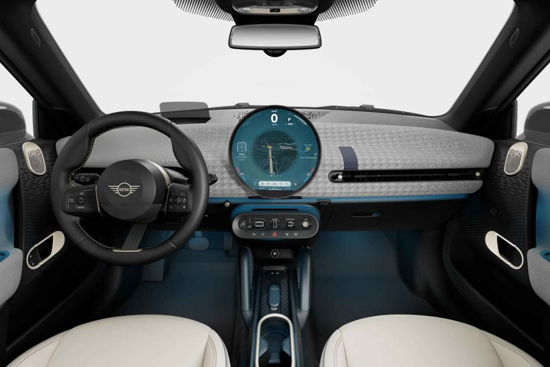 MINI Cooper Cooper E Favoured 40,7 kWh | Pakket L | Dak en spiegelkappen in Jetblack - 3/5