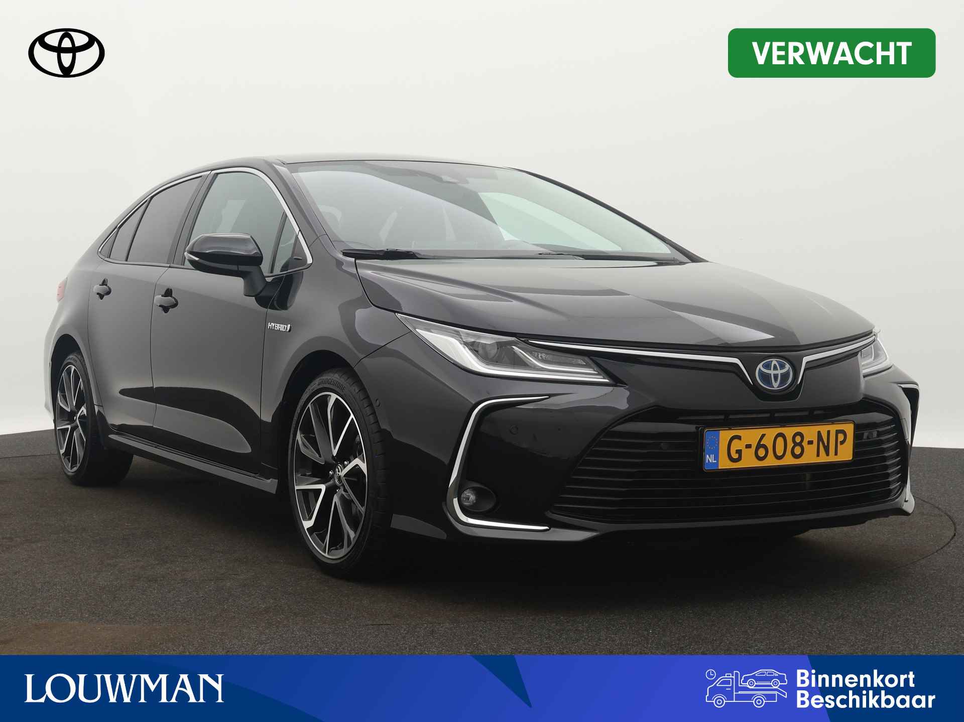 Toyota Corolla 1.8 Hybrid Executive | Camera | Navigatie | Dodehoek Ass. | LM velgen | Parkeersensoren | Stoel en stuurwiel verwarmd | Draadloze telefoonlader |