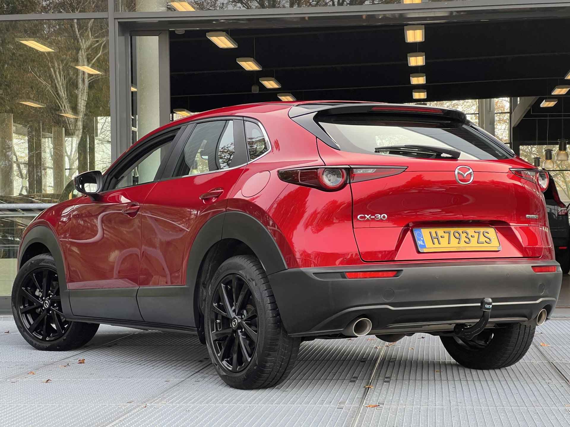 Mazda CX-30 2.0 e-SkyActiv-X M Hybrid Luxury | Leder | Bose | Afneembare trekhaak | - 7/36