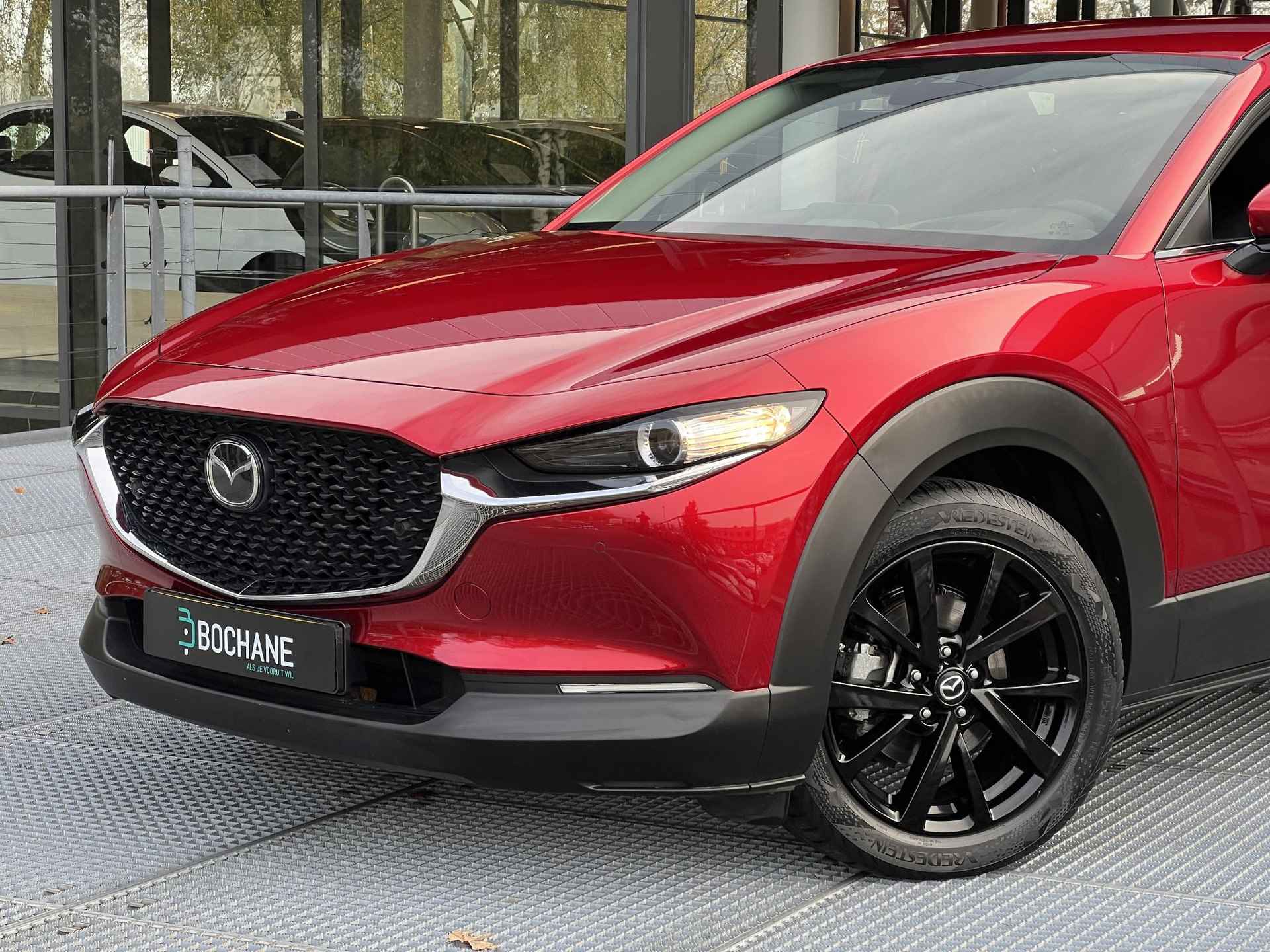 Mazda CX-30 2.0 e-SkyActiv-X M Hybrid Luxury | Leder | Bose | Afneembare trekhaak | - 21/36