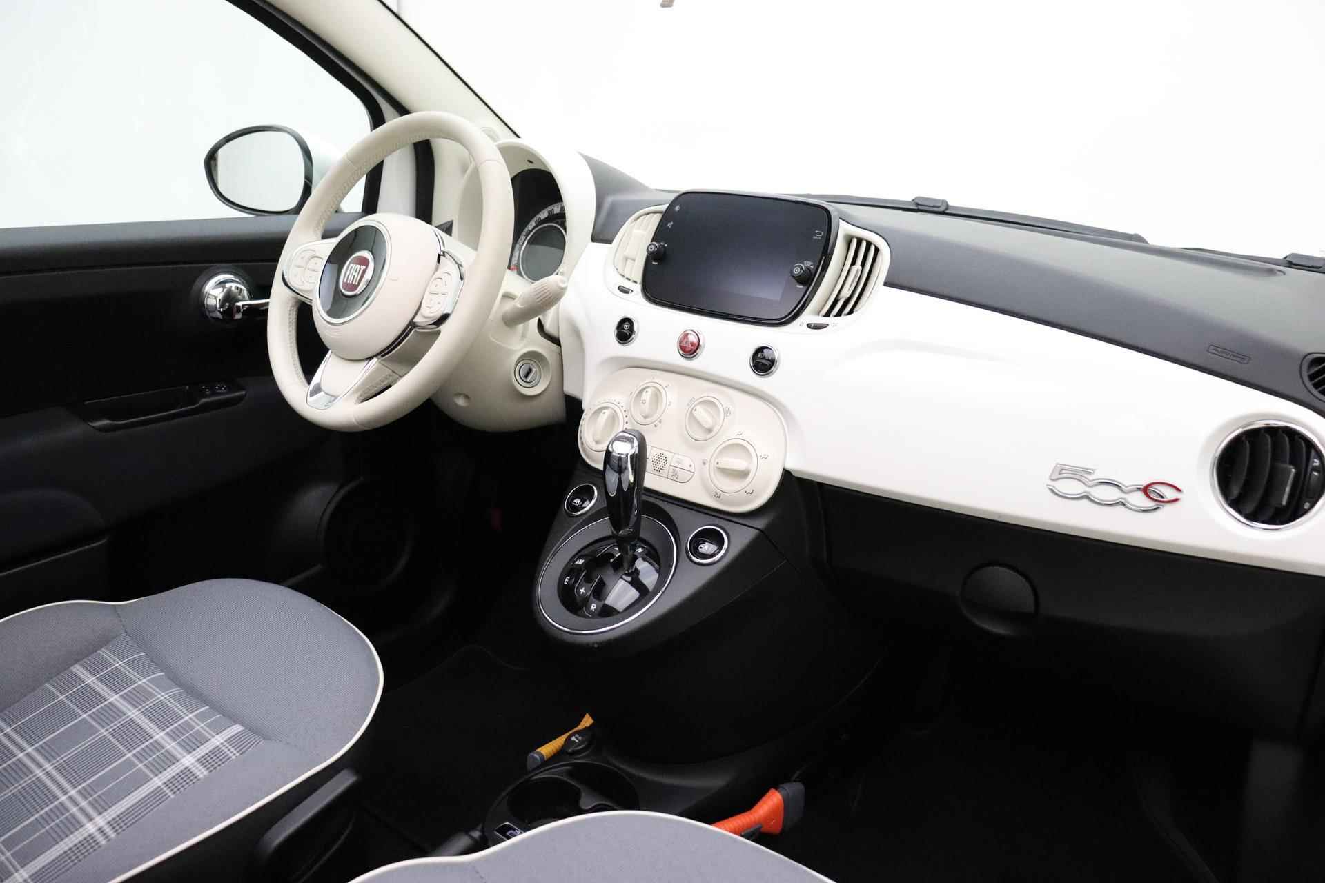 Fiat 500 1.2 Lounge Automaat | Cabriolet | Navigatie | DAB Radio | Weinig kilometers | Lichtmetalen velgen - 4/37