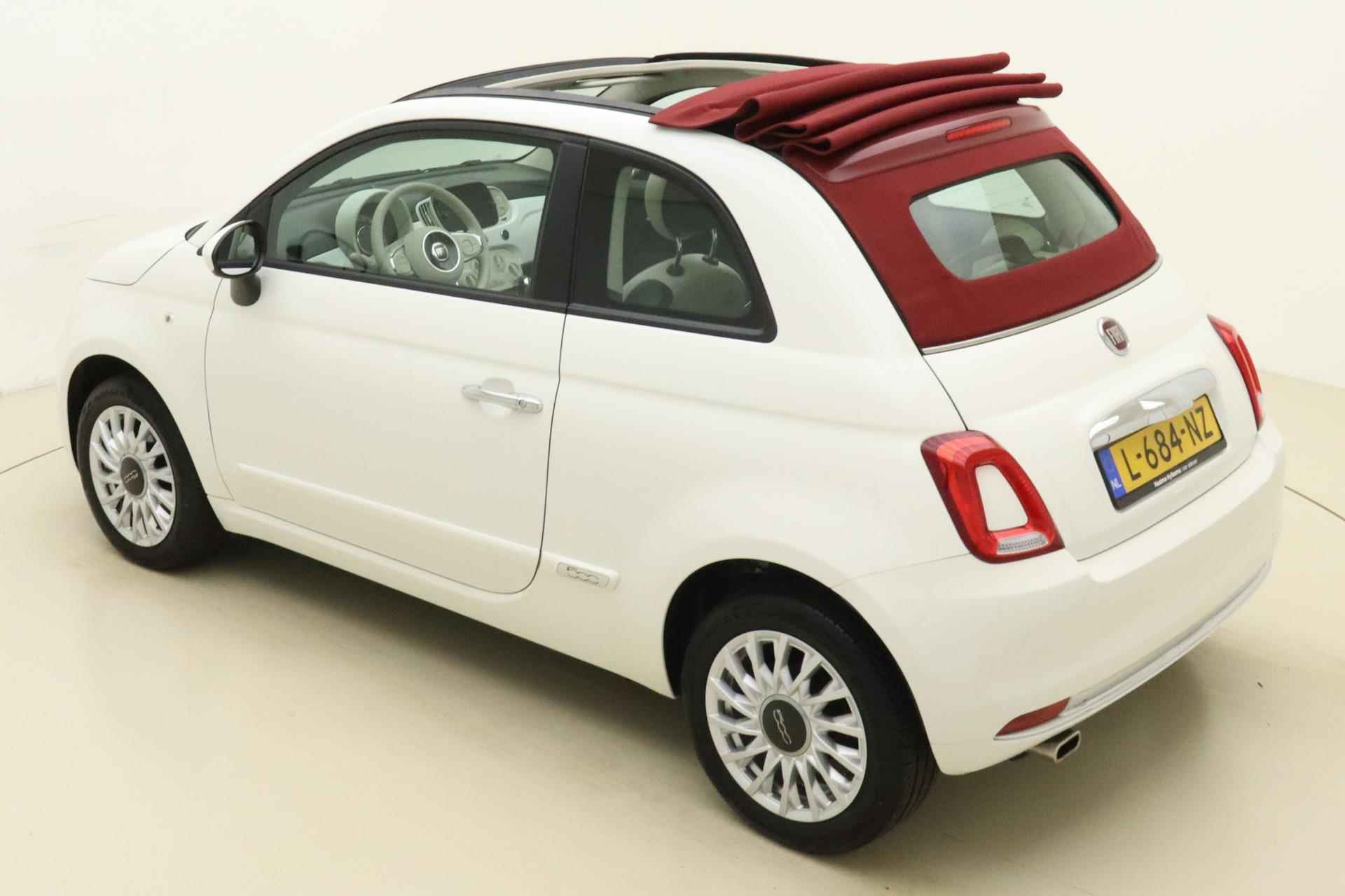 Fiat 500 1.2 Lounge Automaat | Cabriolet | Navigatie | DAB Radio | Weinig kilometers | Lichtmetalen velgen - 5/37