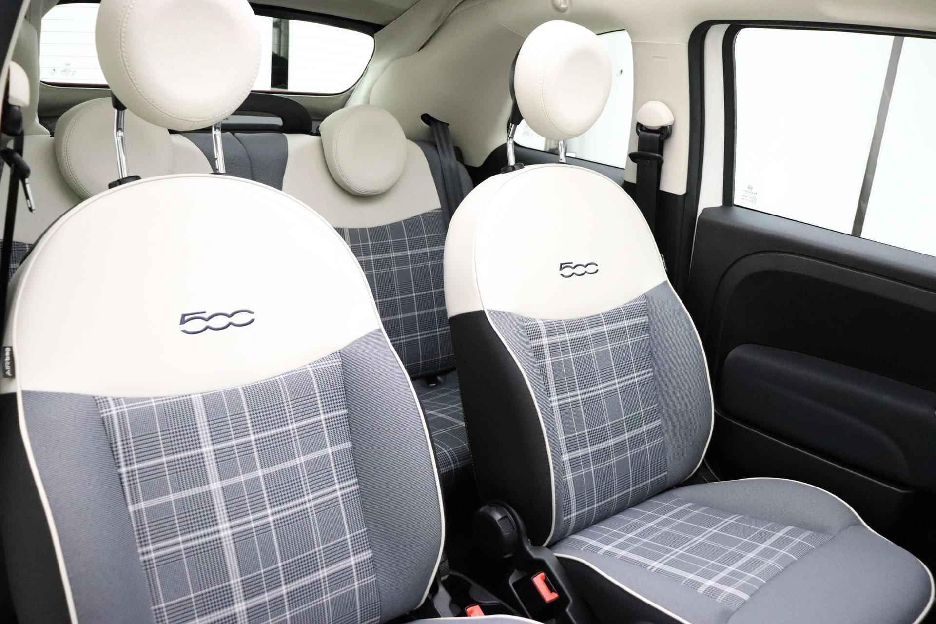 Fiat 500 1.2 Lounge Automaat | Cabriolet | Navigatie | DAB Radio | Weinig kilometers | Lichtmetalen velgen - 11/37