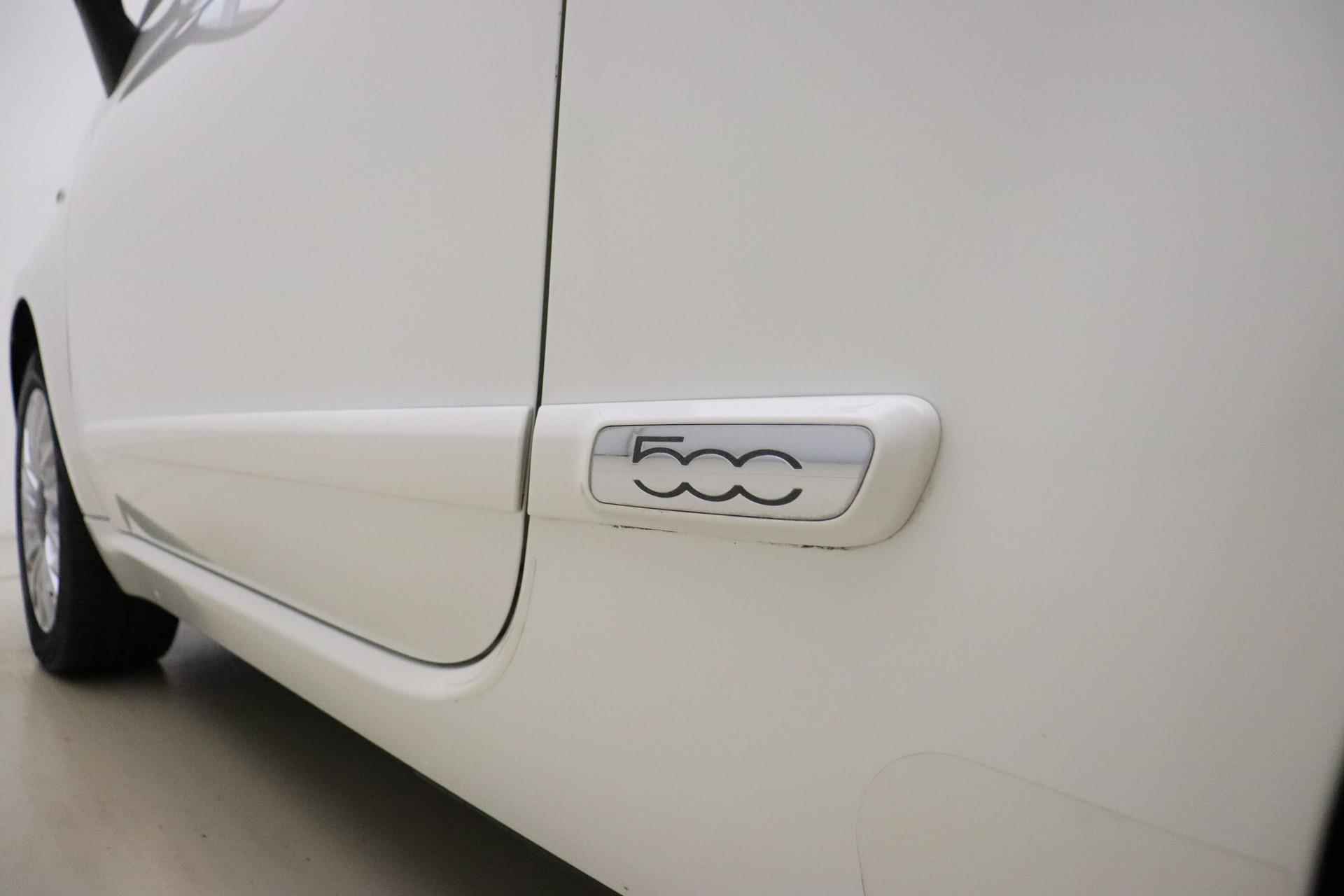 Fiat 500 1.2 Lounge Automaat | Cabriolet | Navigatie | DAB Radio | Weinig kilometers | Lichtmetalen velgen - 18/37