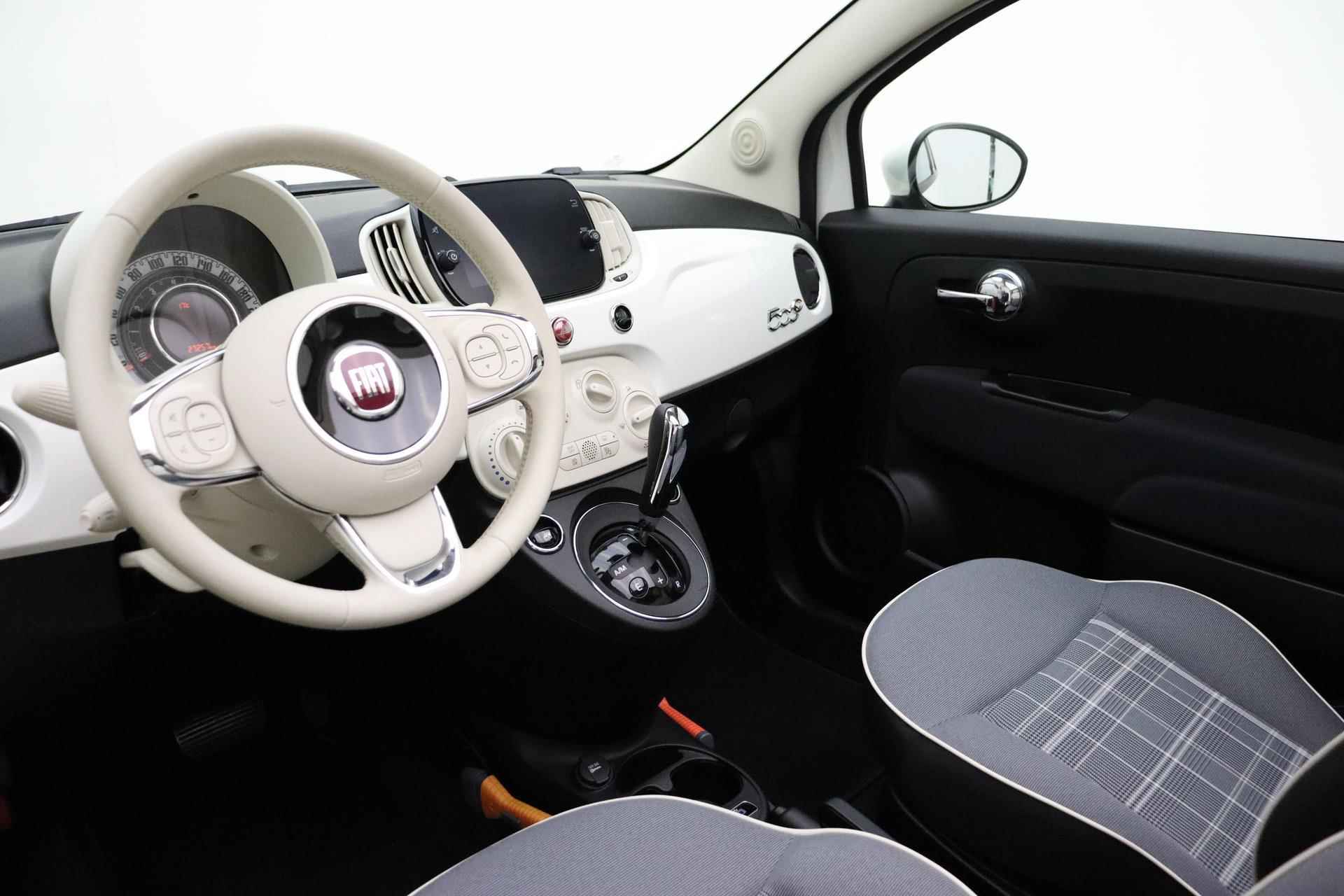 Fiat 500 1.2 Lounge Automaat | Cabriolet | Navigatie | DAB Radio | Weinig kilometers | Lichtmetalen velgen - 20/37