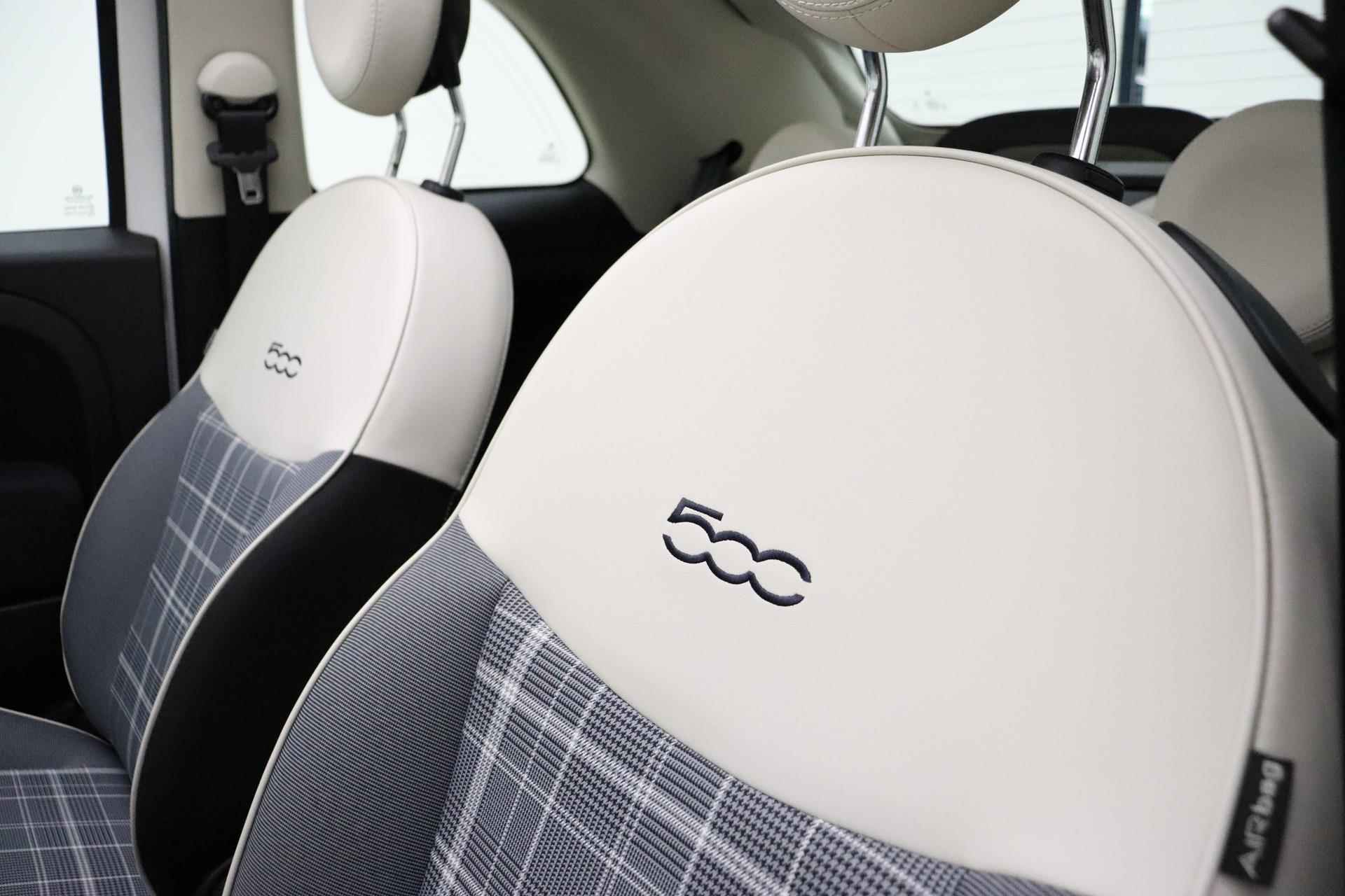 Fiat 500 1.2 Lounge Automaat | Cabriolet | Navigatie | DAB Radio | Weinig kilometers | Lichtmetalen velgen - 21/37