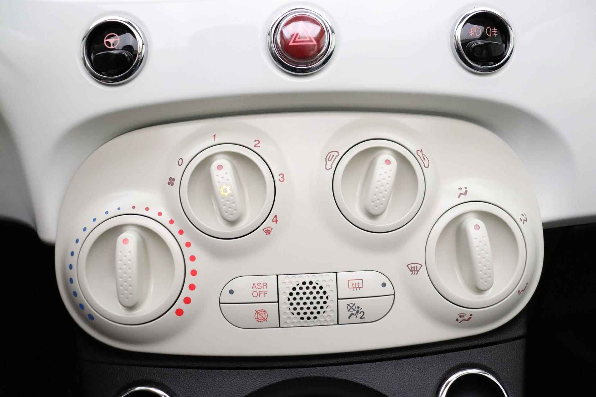 Fiat 500 1.2 Lounge Automaat | Cabriolet | Navigatie | DAB Radio | Weinig kilometers | Lichtmetalen velgen - 23/37