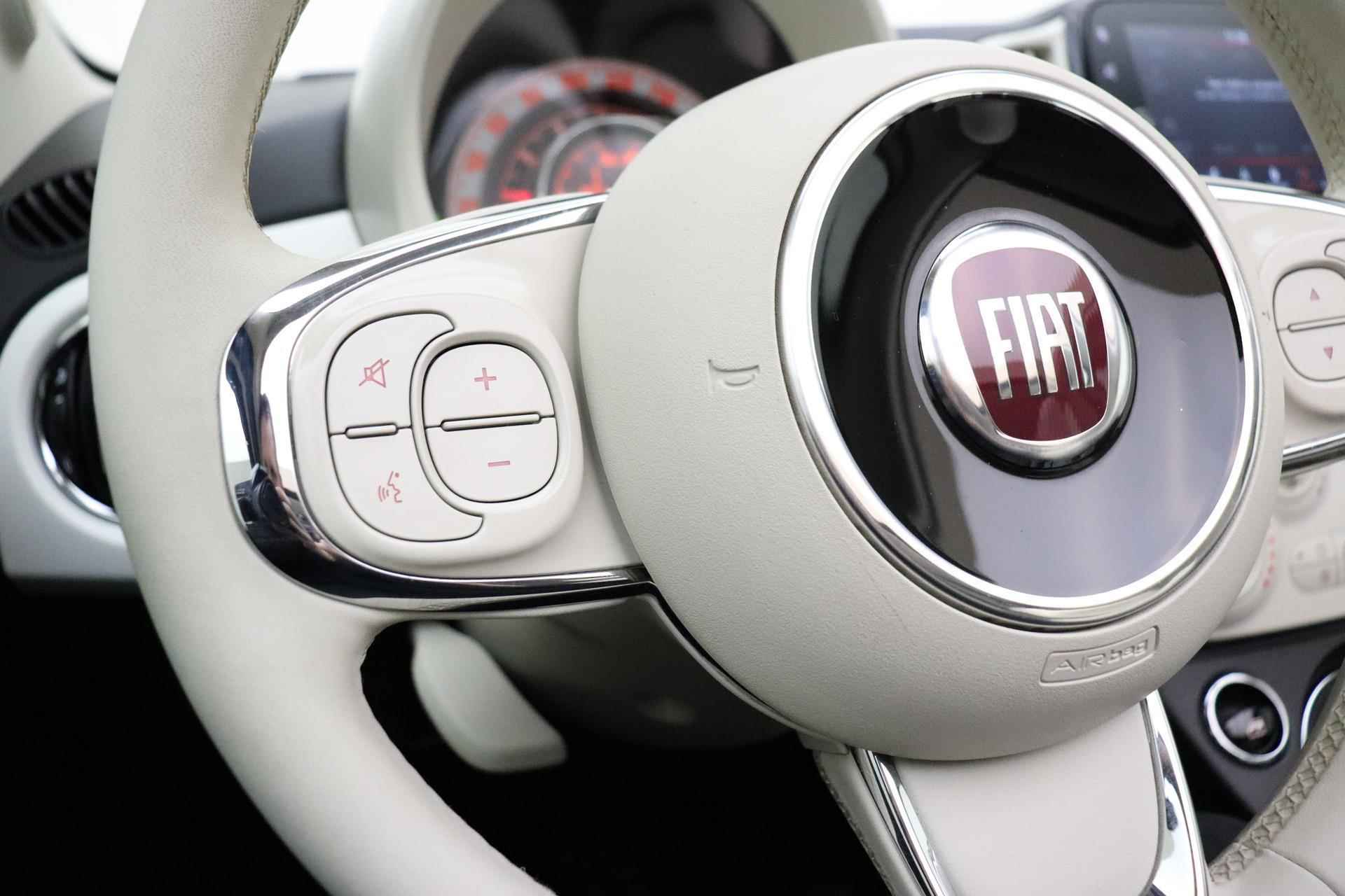 Fiat 500 1.2 Lounge Automaat | Cabriolet | Navigatie | DAB Radio | Weinig kilometers | Lichtmetalen velgen - 28/37