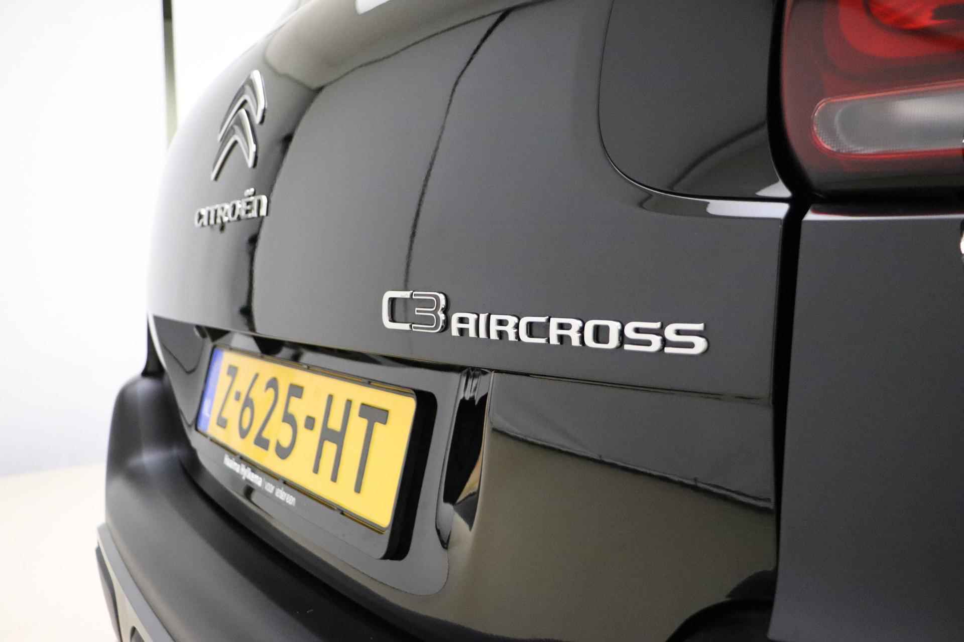 Citroen C3 Aircross 1.2 PureTech Max 110 PK | Navigatie | Climate control | Camera | Keyless | Dakrails | Lichtmetalen velgen - 16/34