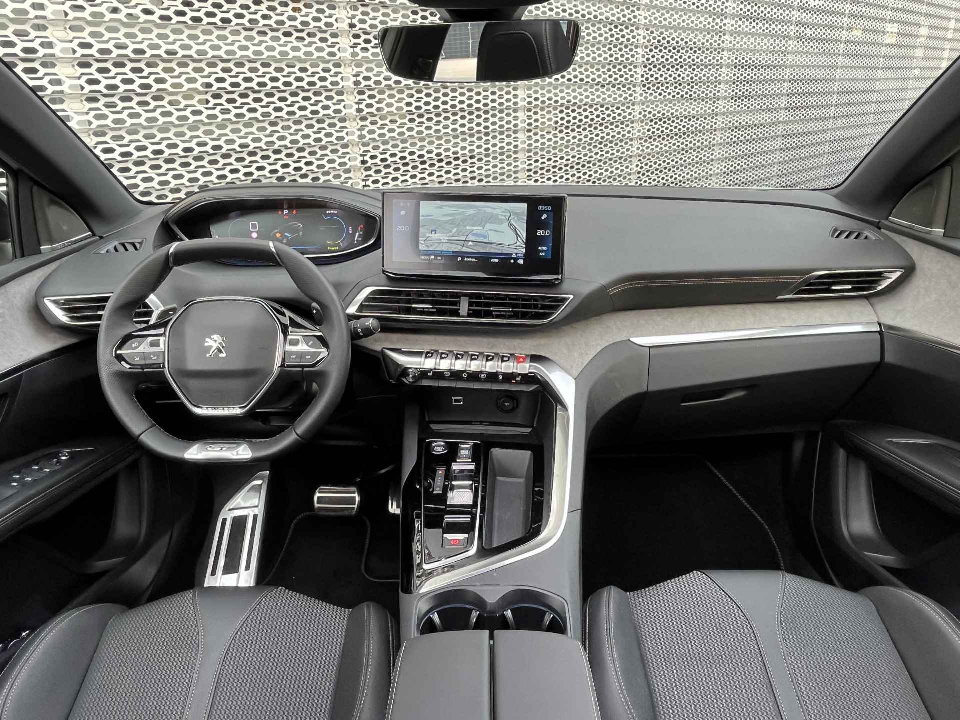Peugeot 5008 1.2 Hybrid GT 136pk Hybrid Automaat | Panoramadak | Stoelverwarming | 19" Lichtmetalen Velgen - 41/50