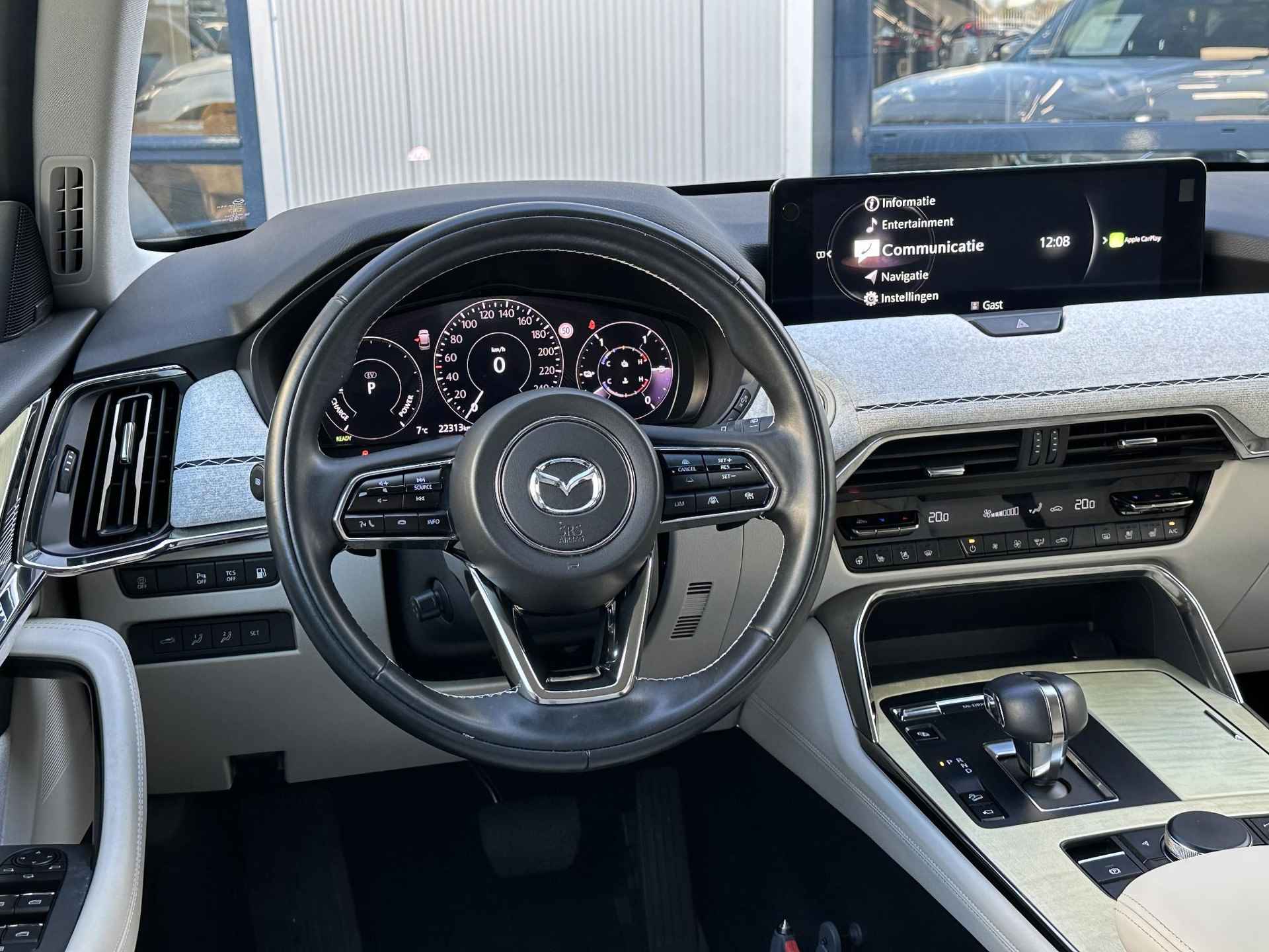 Mazda CX-60 2.5 e-SkyActiv PHEV Takumi | Trekhaak/Pano-Dak/Navi/°360 Camera/20-inch - 28/82