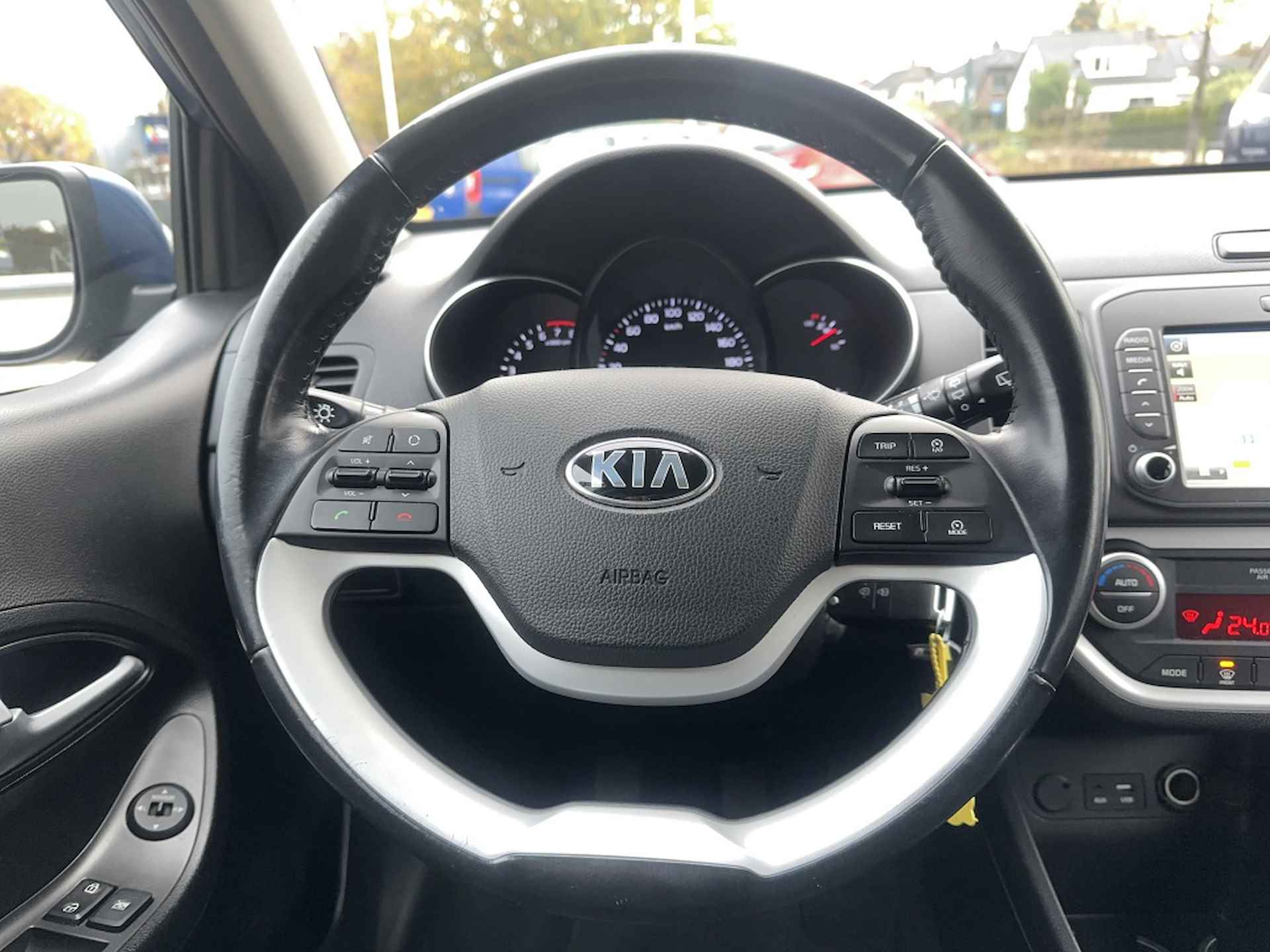 Kia Picanto 1.0|NAVIGATIE|CRUISE CONTR.|KLIMAAT REGELAAR|RIJKLAAR - 12/24