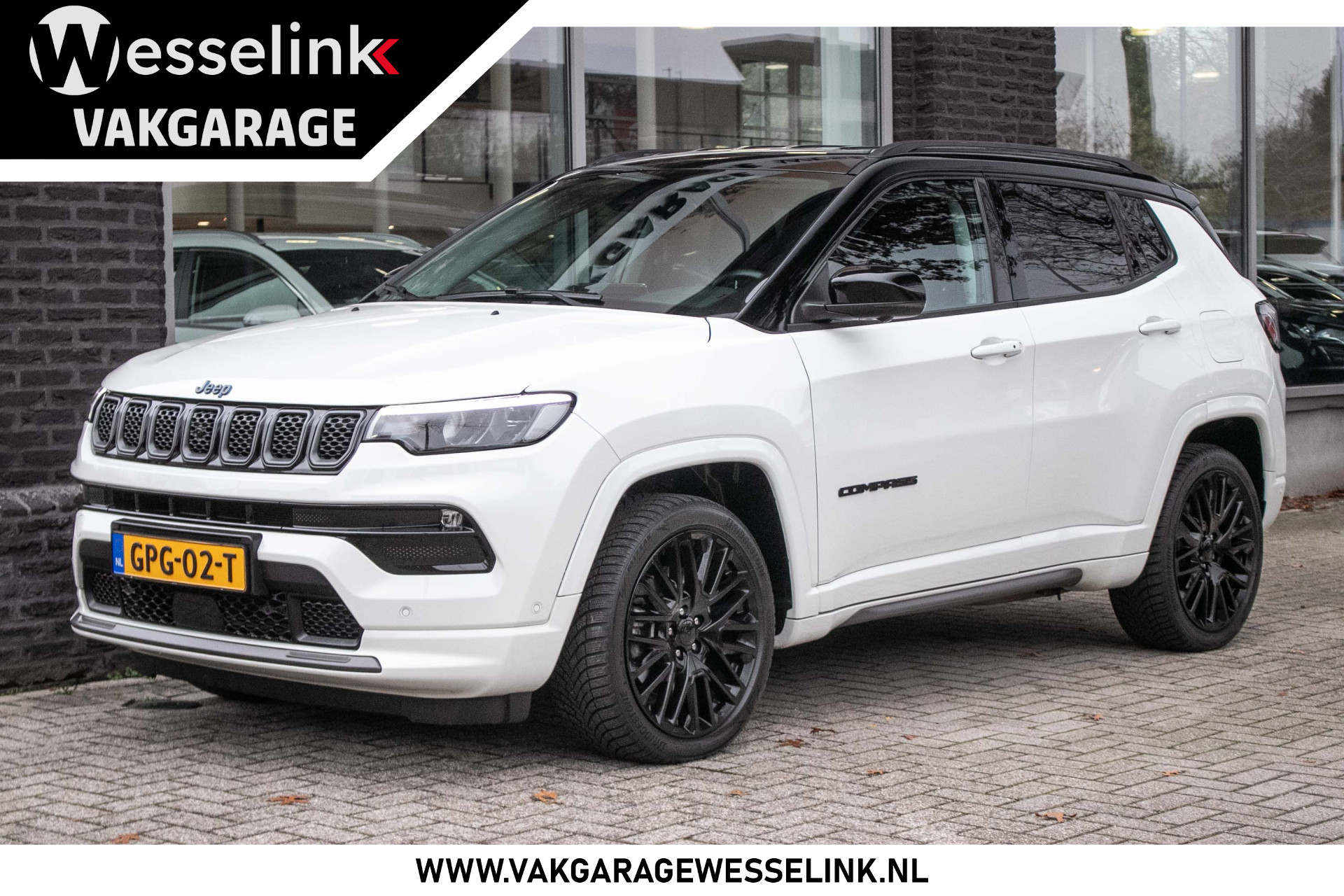 Jeep Compass 4xe 240 Plug-in Hybrid Electric S - All-in rijklrprs | Nieuwe type | 360° camera | Leer