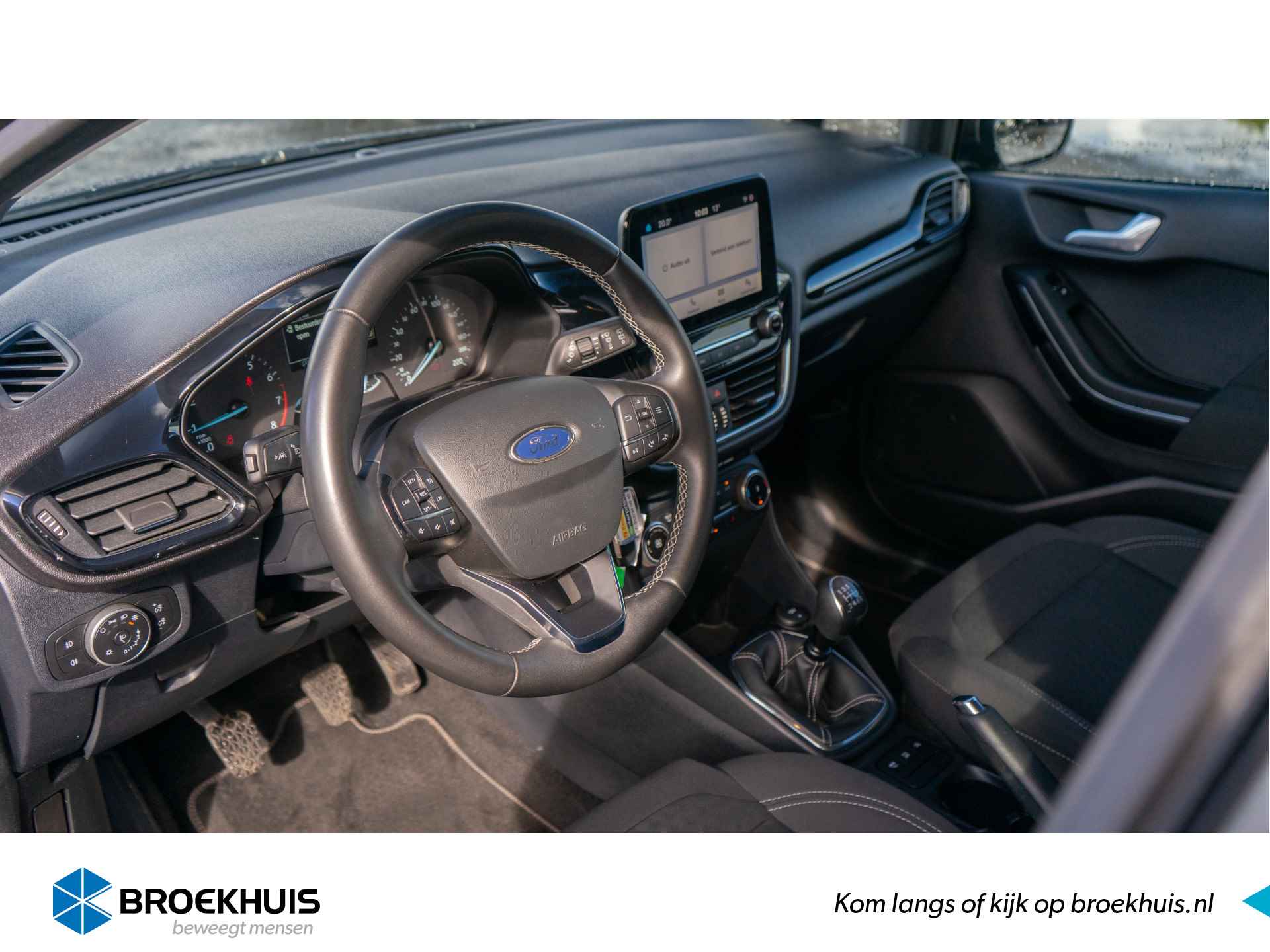 Ford Fiesta 1.0 100 PK Titanium, Winterpakket, Parkeersensoren,Navigatie Apple/Android,Cruisecontrol, Lichtmetalenvelgen - 4/21