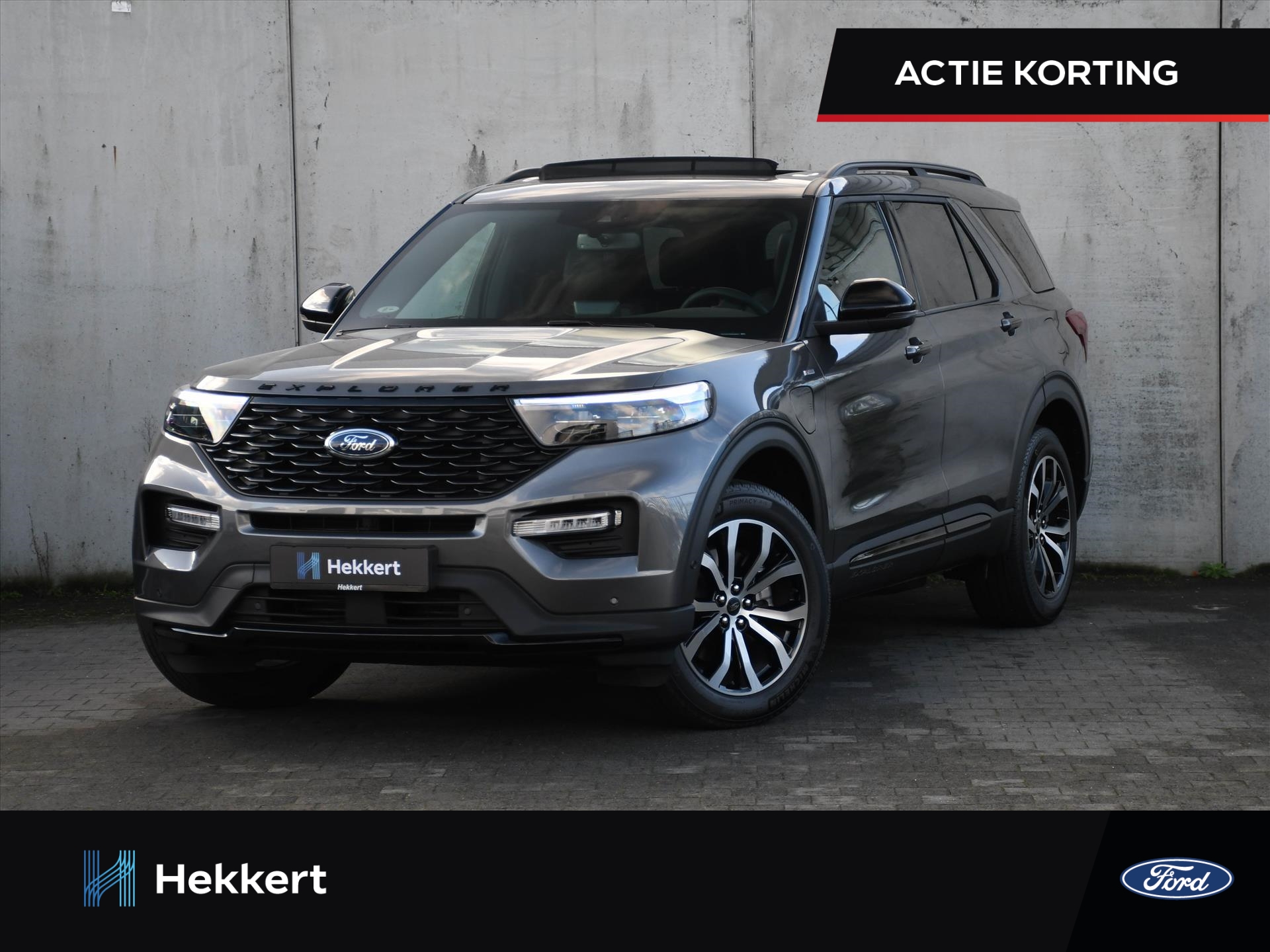 Ford Explorer ST-Line 3.0 V6 EcoBoost PHEV 457pk Automaat 7-Persoons STOELVENTILATIE | PANO-DAK | ADAP. CRUISE | 20''LM | BLIS