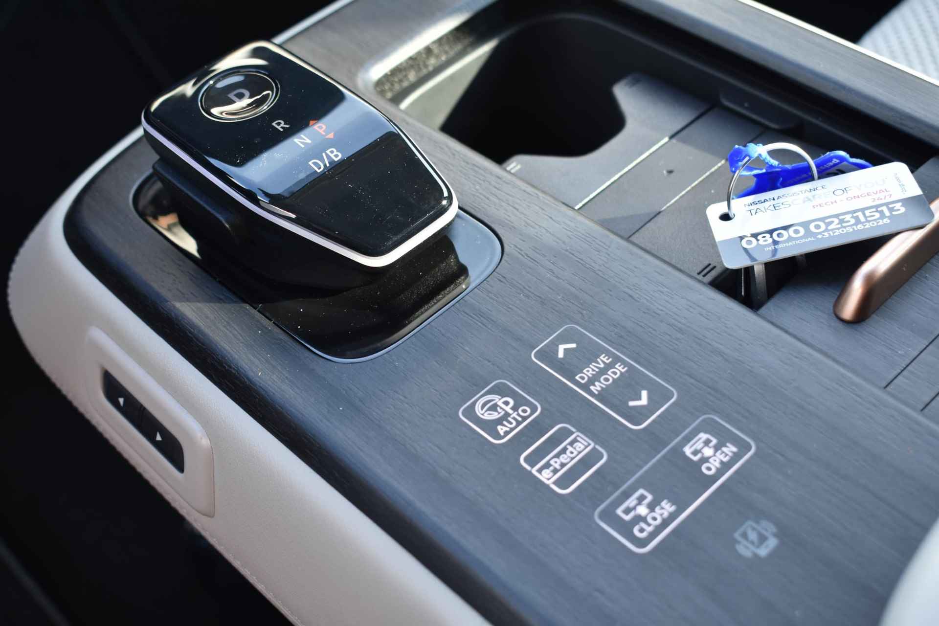 Nissan Ariya Evolve 91 kWh 240pk | Bose Audio | Draadloze Apple Carplay & Android Auto | Afneembare Trekhaak | Elektrisch Verstelbare Stoelen | Stoel/Stuurwiel Verwarming | - 35/46