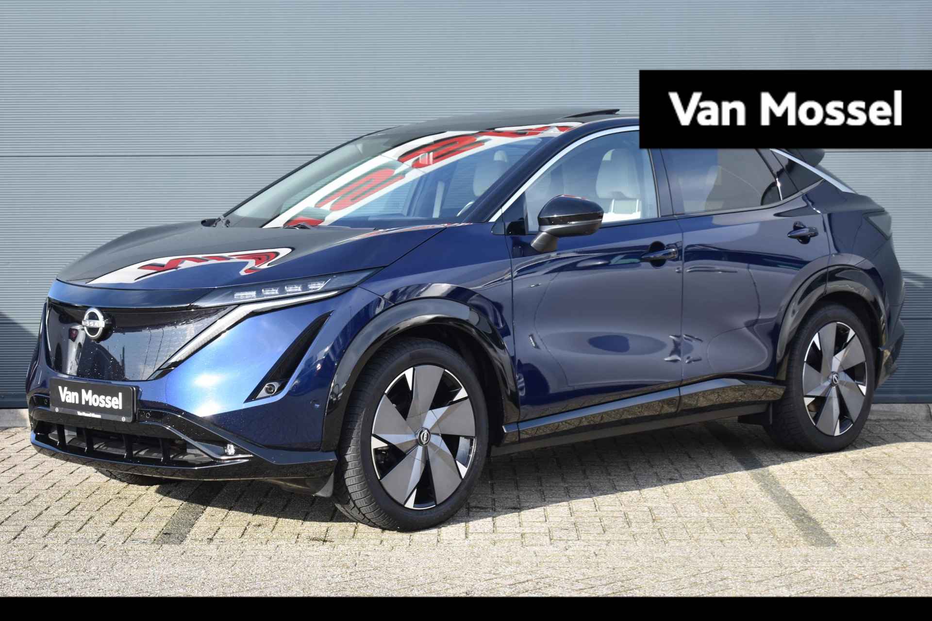 Nissan Ariya Evolve 91 kWh 240pk | Bose Audio | Draadloze Apple Carplay & Android Auto | Afneembare Trekhaak | Elektrisch Verstelbare Stoelen | Stoel/Stuurwiel Verwarming | inclusief tot €20.000 korting - 1/46