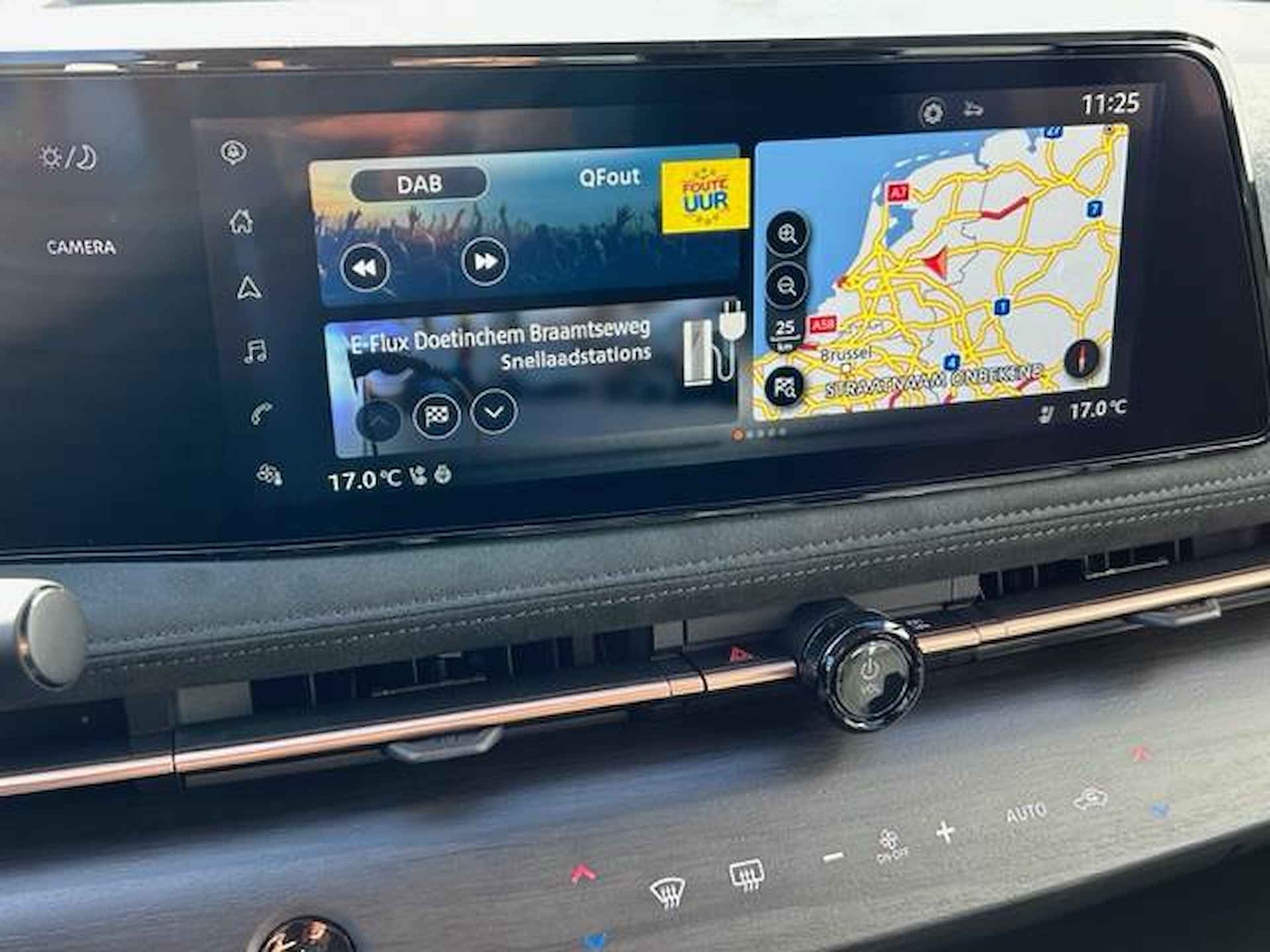 Nissan Ariya Evolve 91 kWh / Elektrisch schuif- kanteldak / Apple Carplay/Android Auto / Stoelverwarming voor en achter / Stuurverwarming / Stoelverkoeling voor / Adaptieve cruise control - 18/57