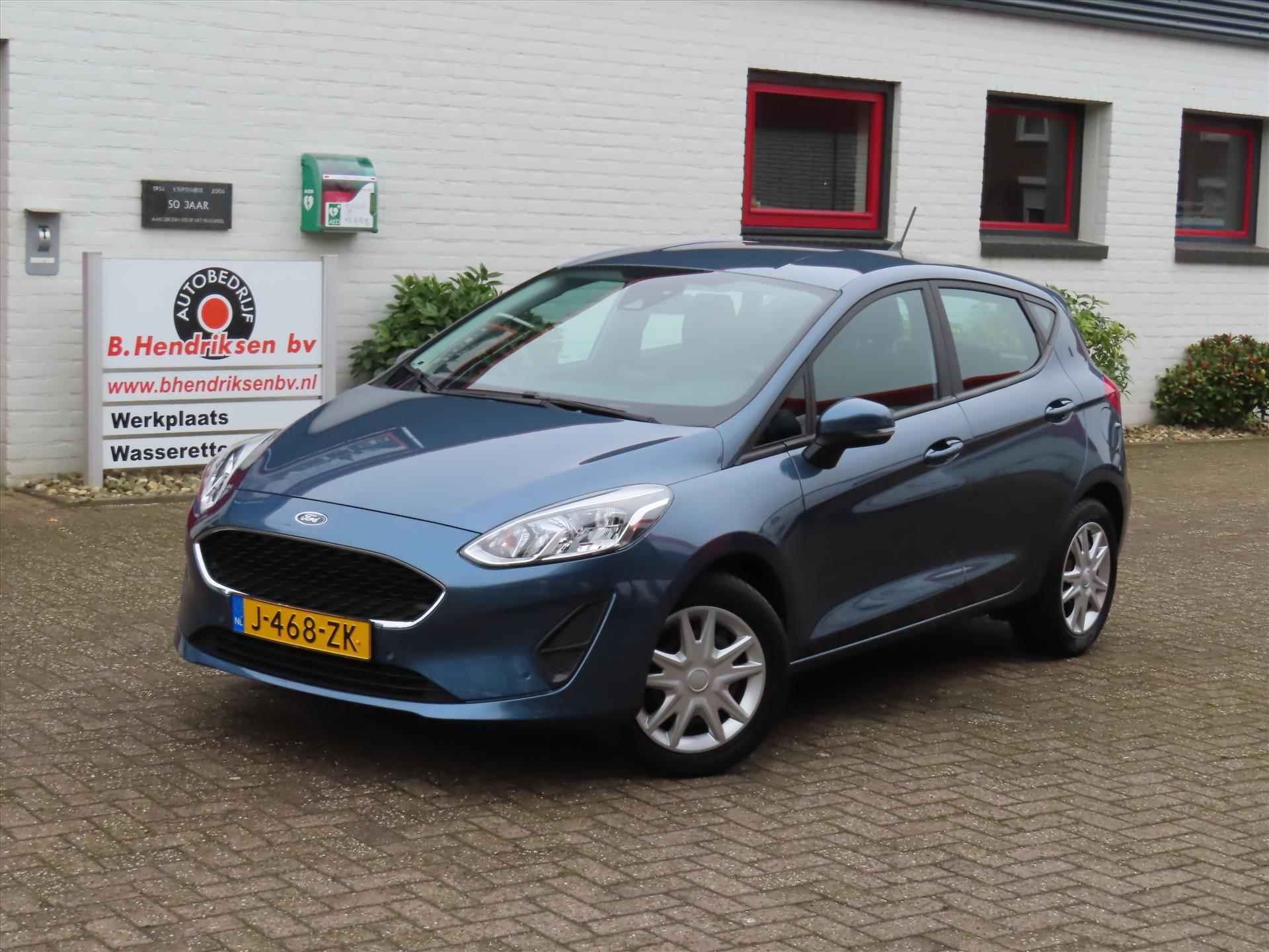 Ford Fiesta 1.0 EcoBoost 95pk 5dr Connected/ Navi/ Led koplampen/ Apple Carplay/ All season banden/ Parkeersensoren voor + achter/ 1 Eigenaar/ Origineel NL/ NAP - 37/40