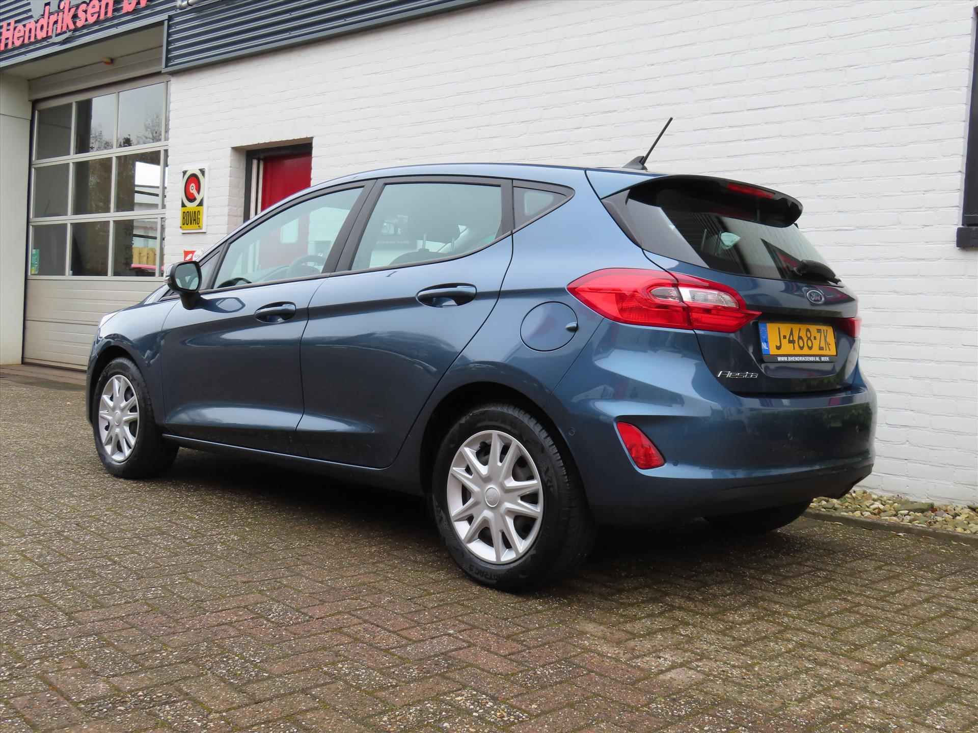 Ford Fiesta 1.0 EcoBoost 95pk 5dr Connected/ Navi/ Led koplampen/ Apple Carplay/ All season banden/ Parkeersensoren voor + achter/ 1 Eigenaar/ Origineel NL/ NAP - 38/40