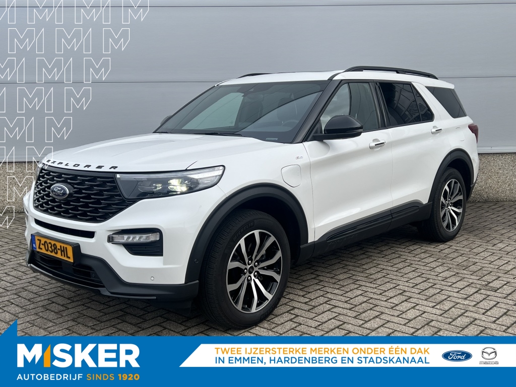 Ford Explorer 3.0 V6 EB PHEV ST-Line TREKHAAK! 7 ZITS! LEDER! VOL!