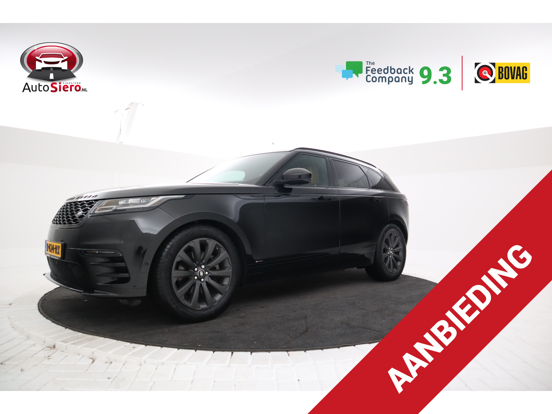 Land Rover Range Rover Velar 3.0 SDV6 AWD R-Dynamic Pano, Meridian, Virtual, Massage, Leer, Ventilatie