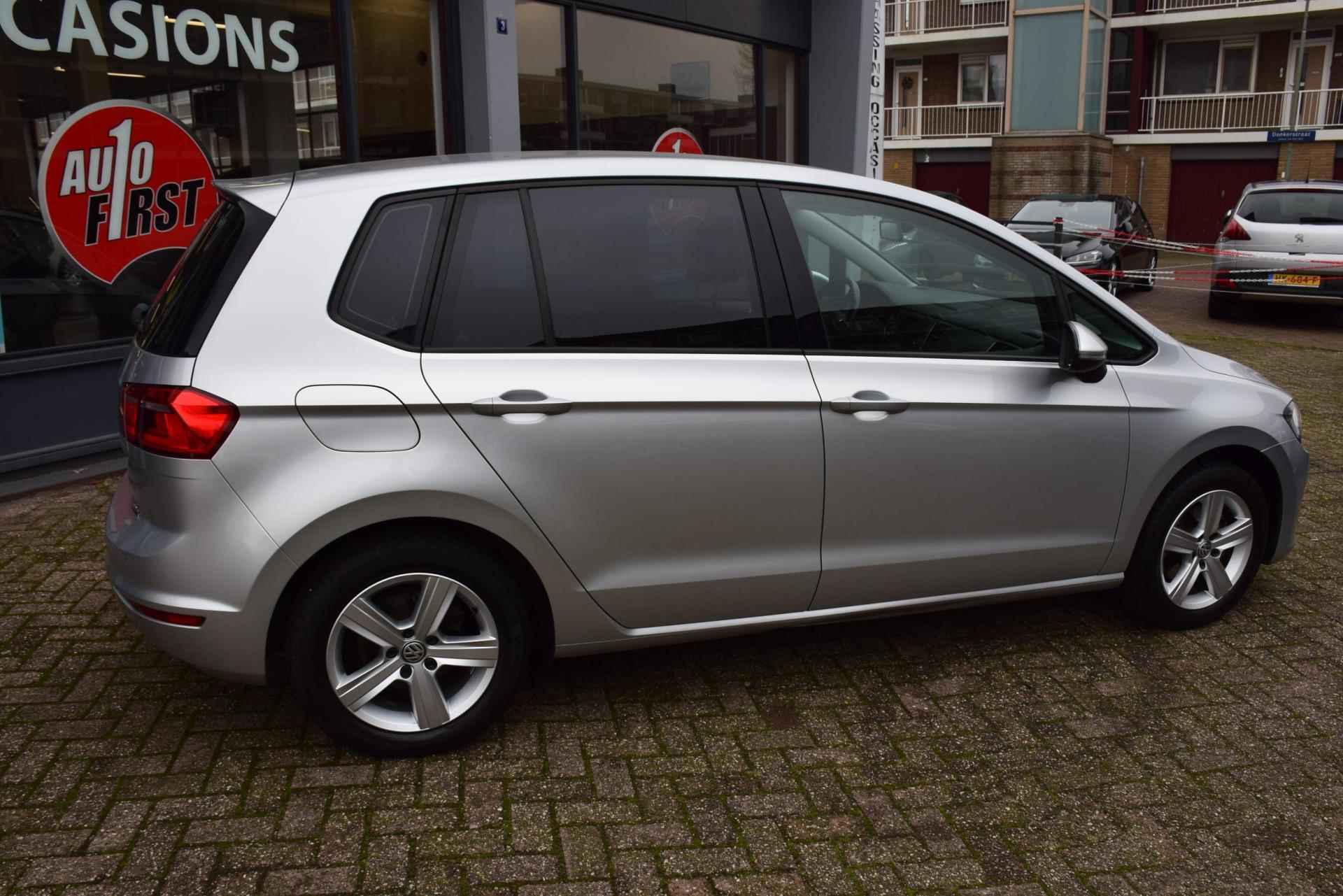 Volkswagen Golf Sportsvan 1.2 TSI Highline, DSG AUTOMAAT, Airco, Pdc, Front assist, Usb-Aux, Electr. ramen en spiegels. stoel verw - 12/60