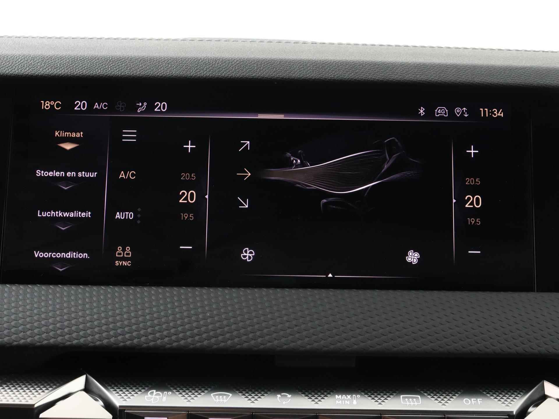 DS 4 E-Tense Rivoli 225pk Automaat | Navigatie | Elektrisch Bedienbare Achterklep | Lederen Bekleding | Adaptieve Cruise Control | Head Up Display - 35/40