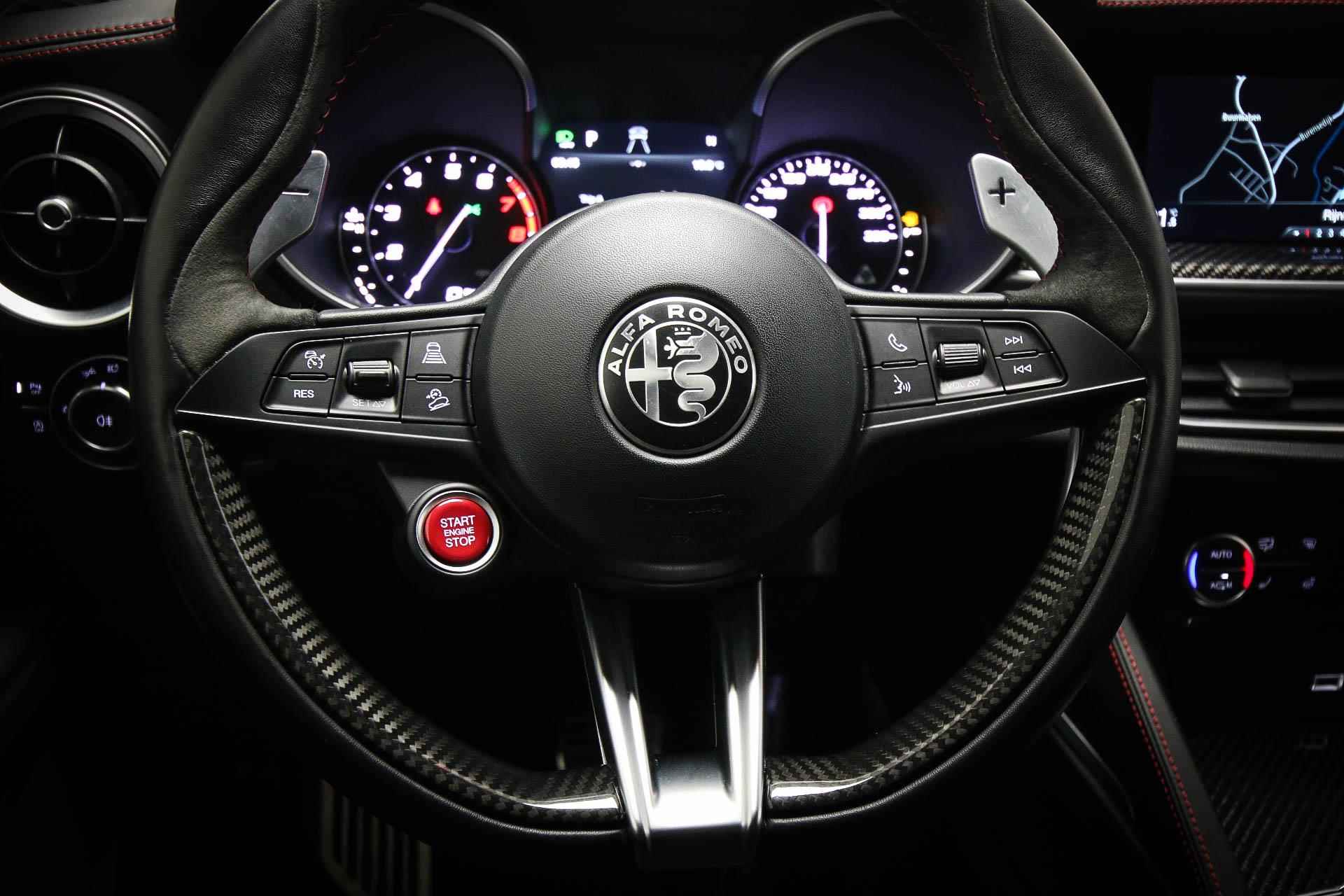 Alfa Romeo Stelvio 2.9 V6 AWD Quadrifoglio | 510 PK | HARMAN/KARDON | ACC | DAB | APPLE | CAMERA | 20" - 43/61
