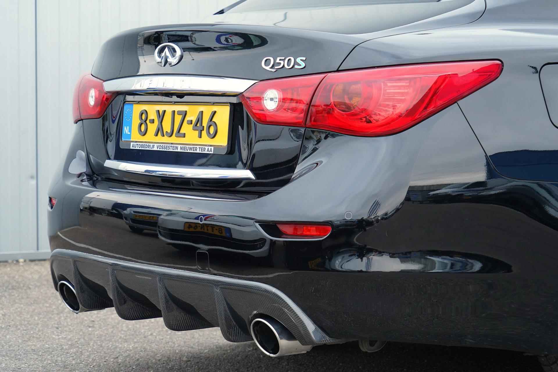 Infiniti Q50 3.5 Hybrid Aut. / Bose / 360 Camera / Navi / Leder / 152dkm NAP! / NL-Auto / 3e Eig. - 34/42