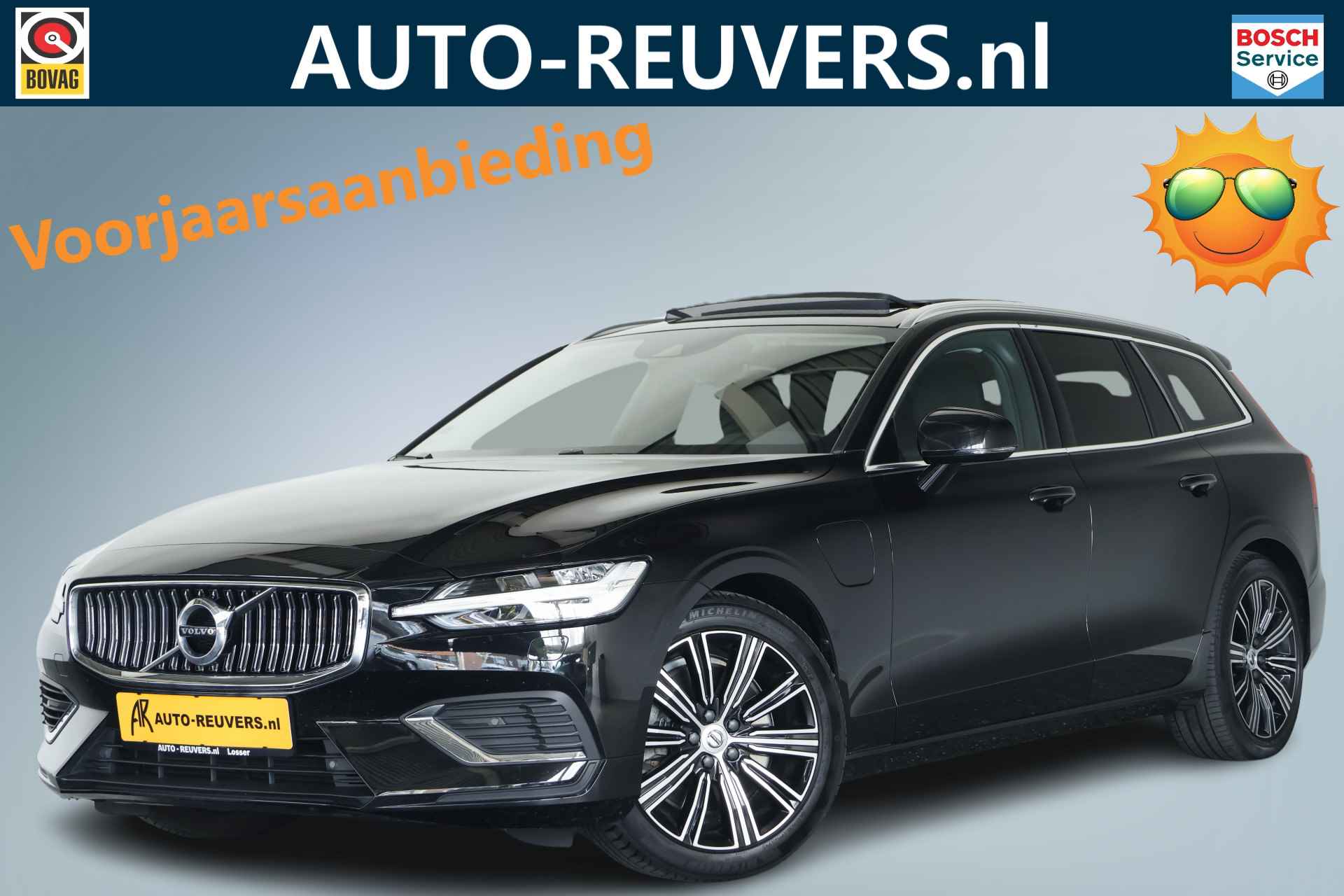 Volvo V60 2.0 T8 Recharge AWD Inscription / Panorama / Opendak  / HarmanKardon / LED / Pilot assist