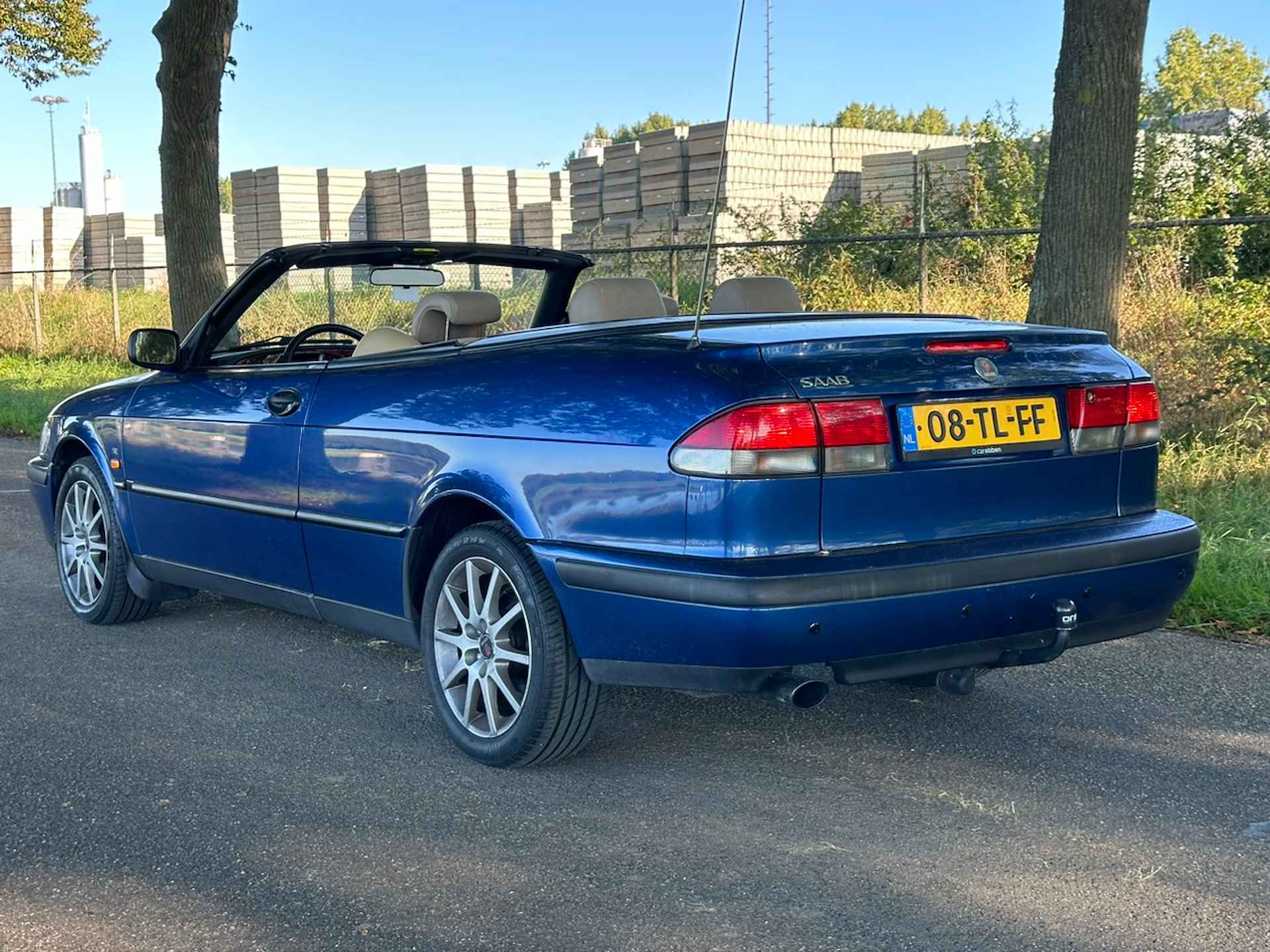 Saab 9-3 Cabrio 2.0 Turbo SE | 162.000 km | Beige leder | Cruise control - 7/17