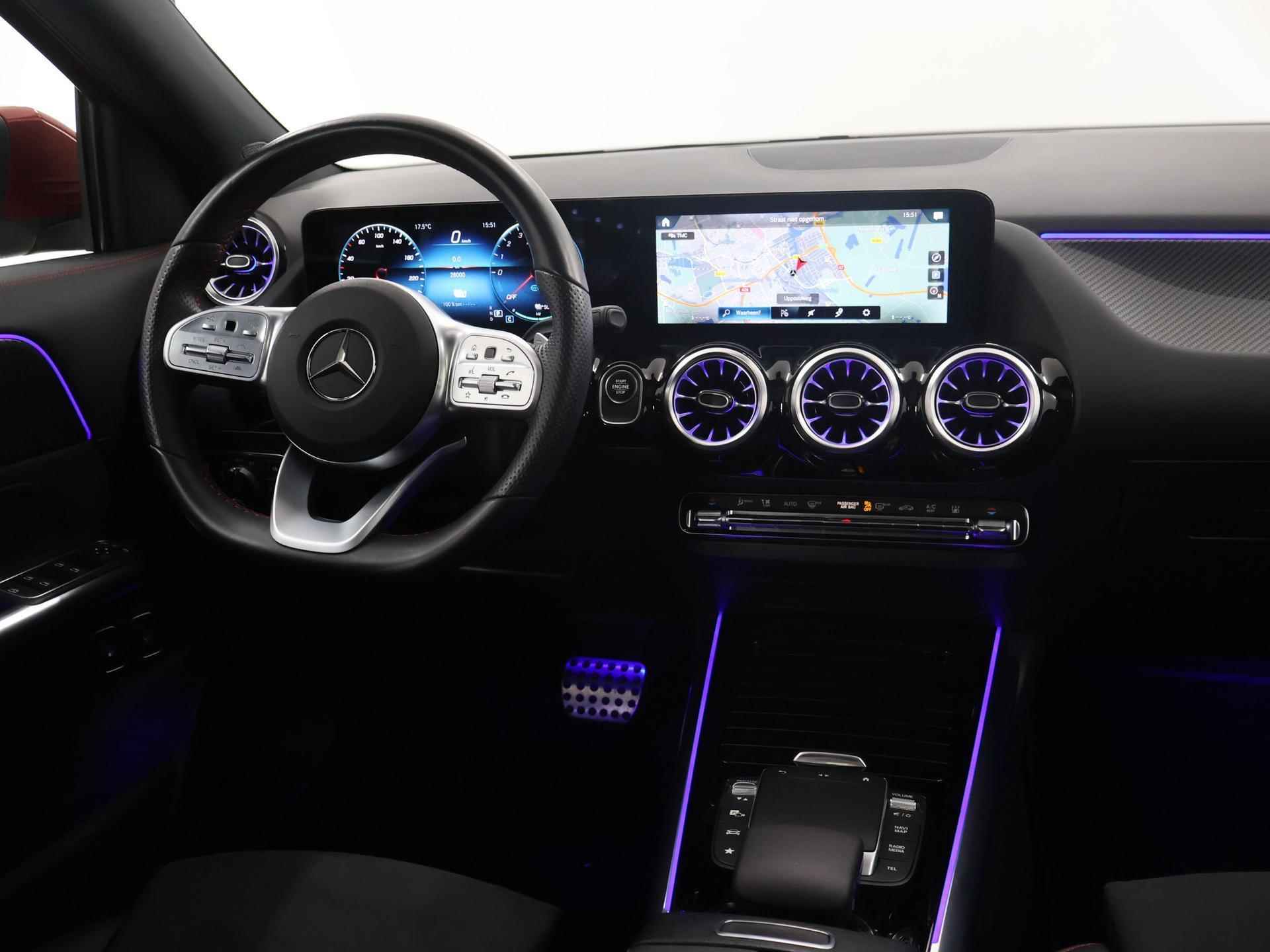 Mercedes-Benz GLA-klasse 250 e Business Solution AMG Limited | Panoramadak | Navigatie | Memory Seat | Sfeerverlichting | Widescreen | Parkeercamera 360° | Cruise Control Adaptief |  Climate Control | Stoelverwarming  | Keyless Go | Multibeam | - 10/52