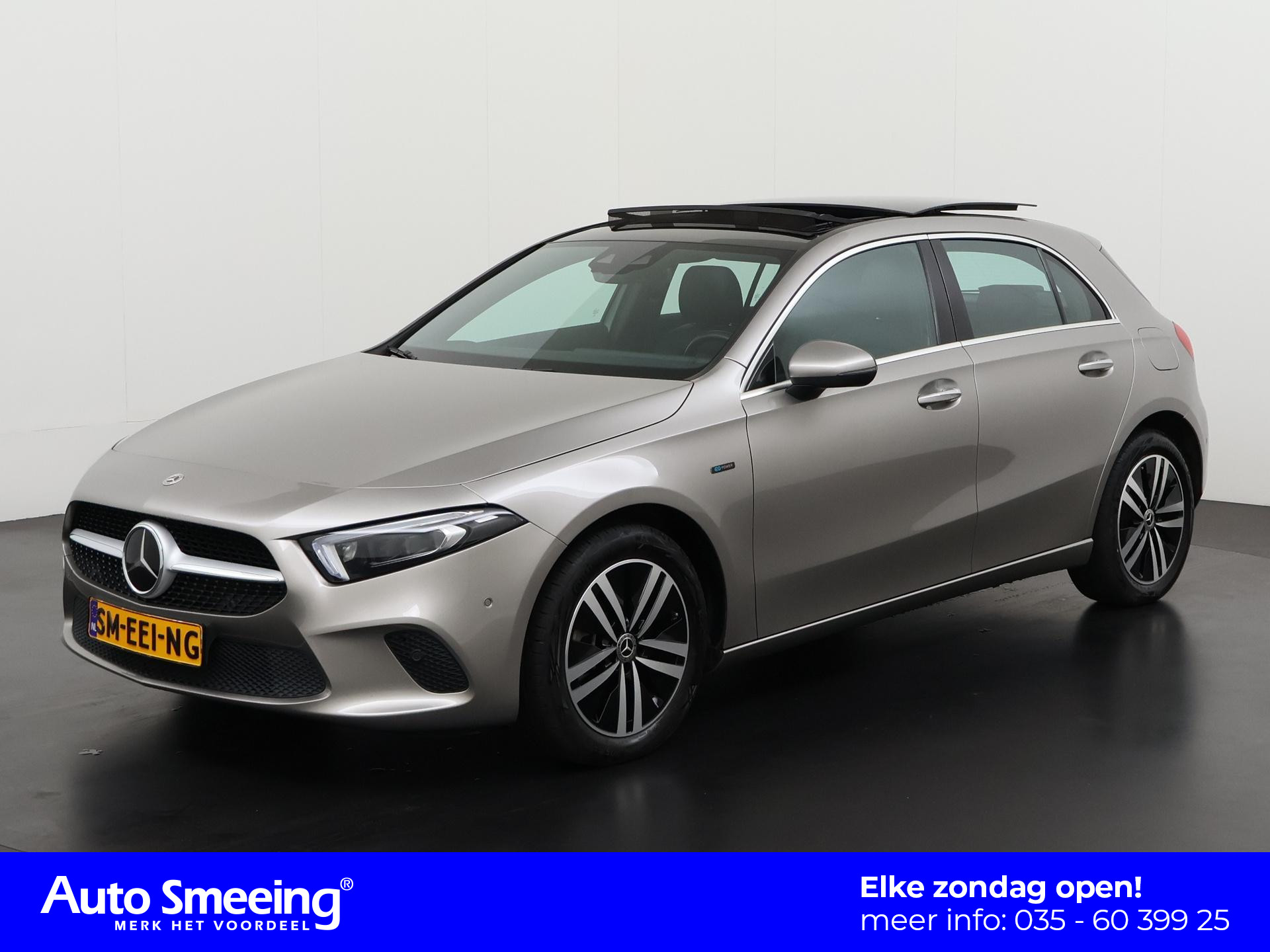 Mercedes-Benz A-klasse 250e Business Solution | Schuifdak | Leder | Widescreen Cockpit | Zondag Open!