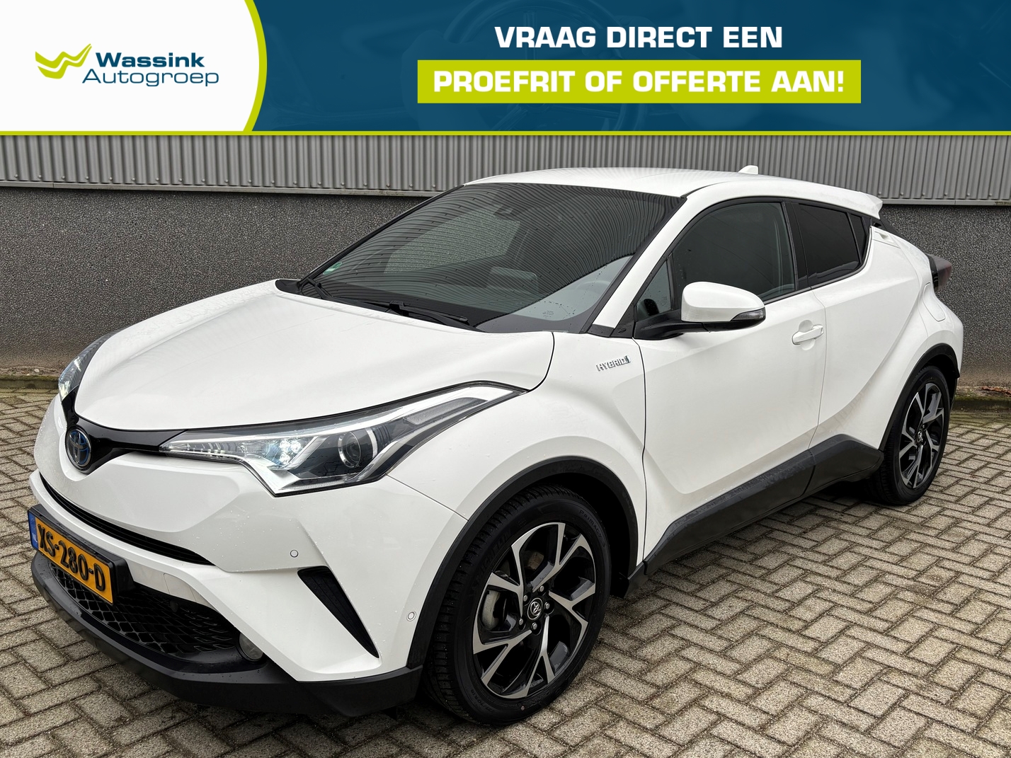 TOYOTA C-Hr 1.8 Hybrid 122pk CVT Style | AUTOMAAT | Navigatie | Parkeerensoren voor en achter