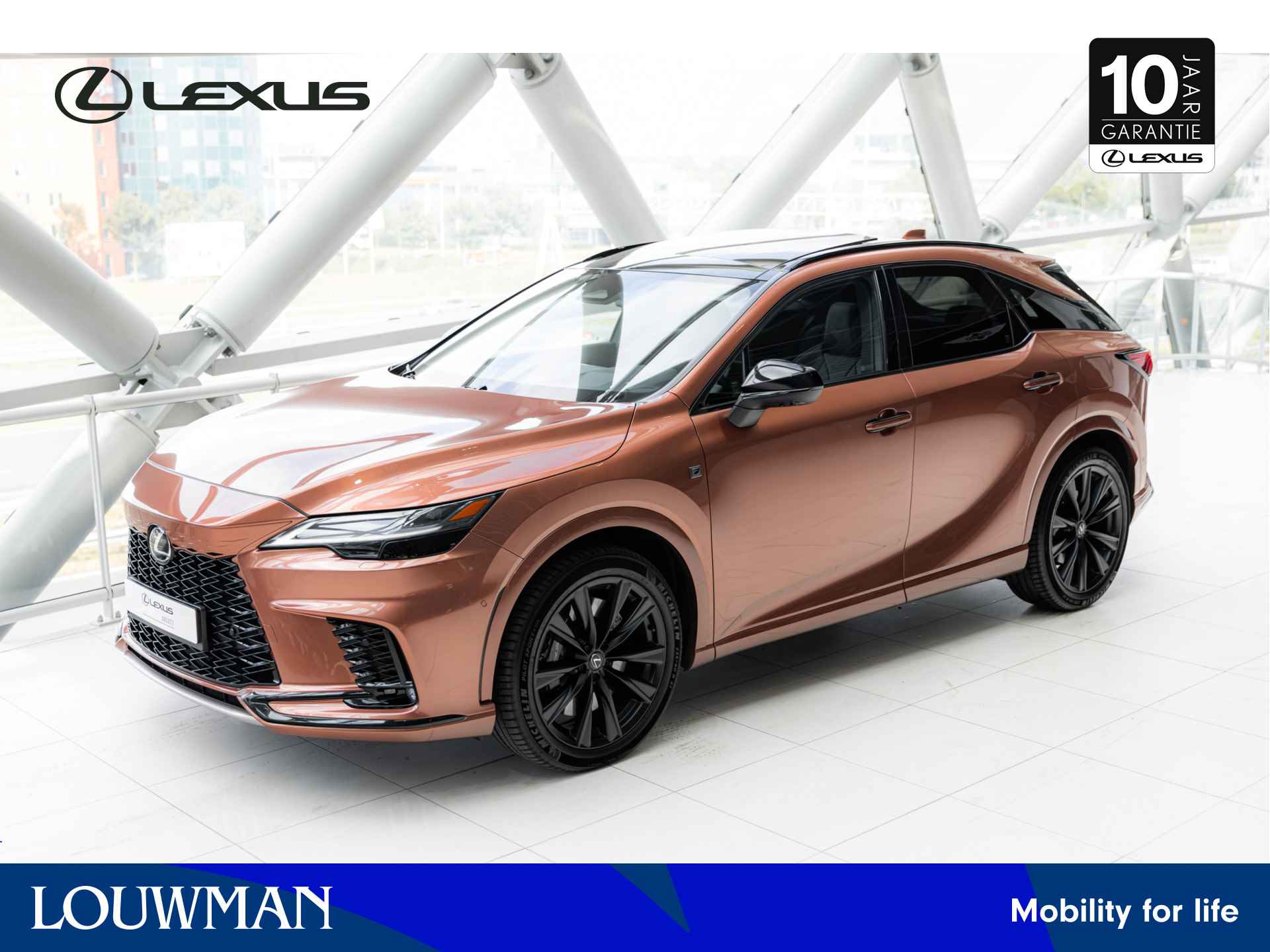 Lexus RX 500h Turbo Hybrid F Sport Line | Apple Carplay | Elektrisch glazen panoramadak | Mark Levinson |