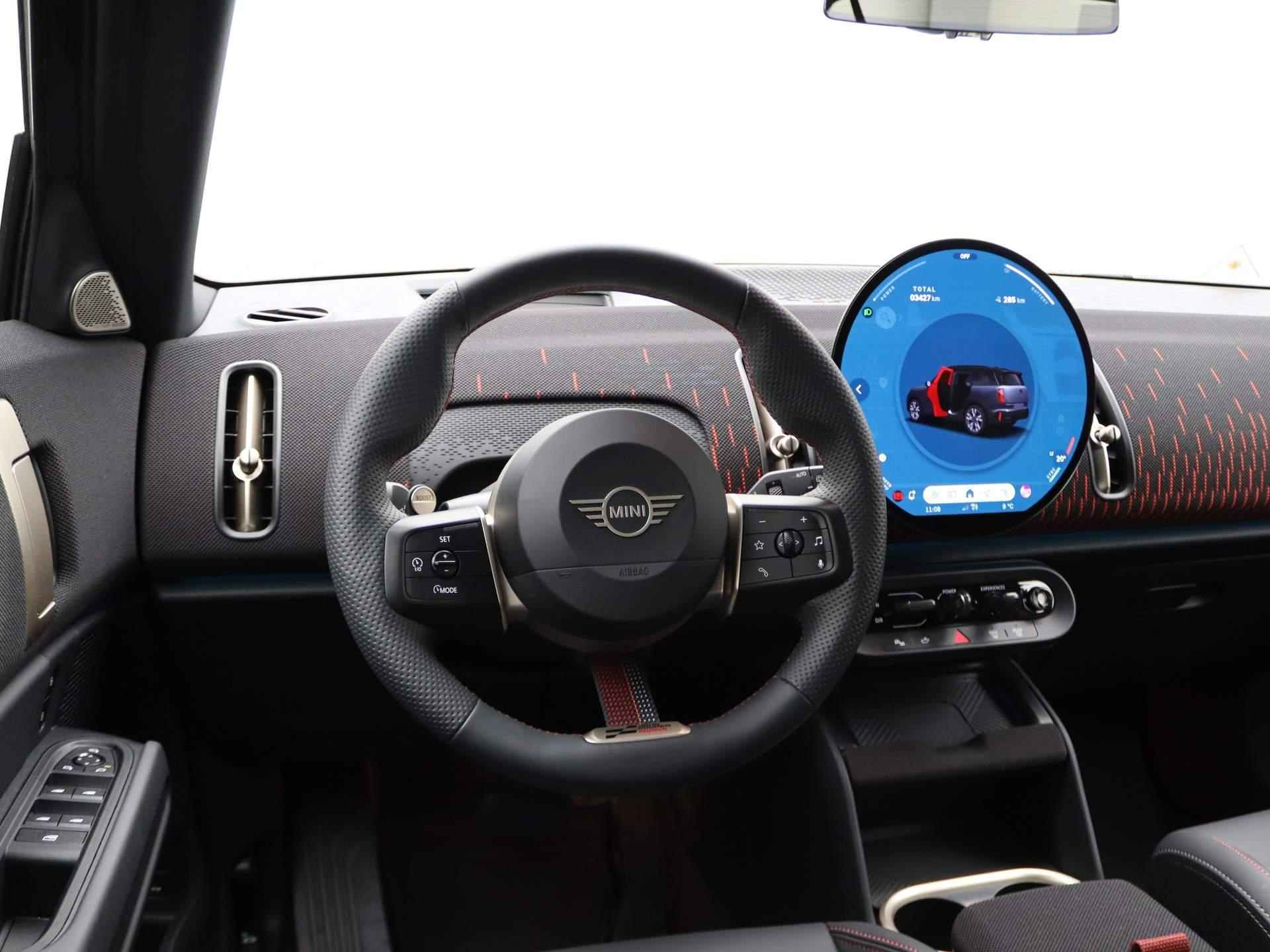 MINI Countryman John Cooper Works Pakket L + Harman Kardon + Panoramadak + Driving Assistant Plus + Parking Assistant Plus + Comfort Access + 20'' - 24/30