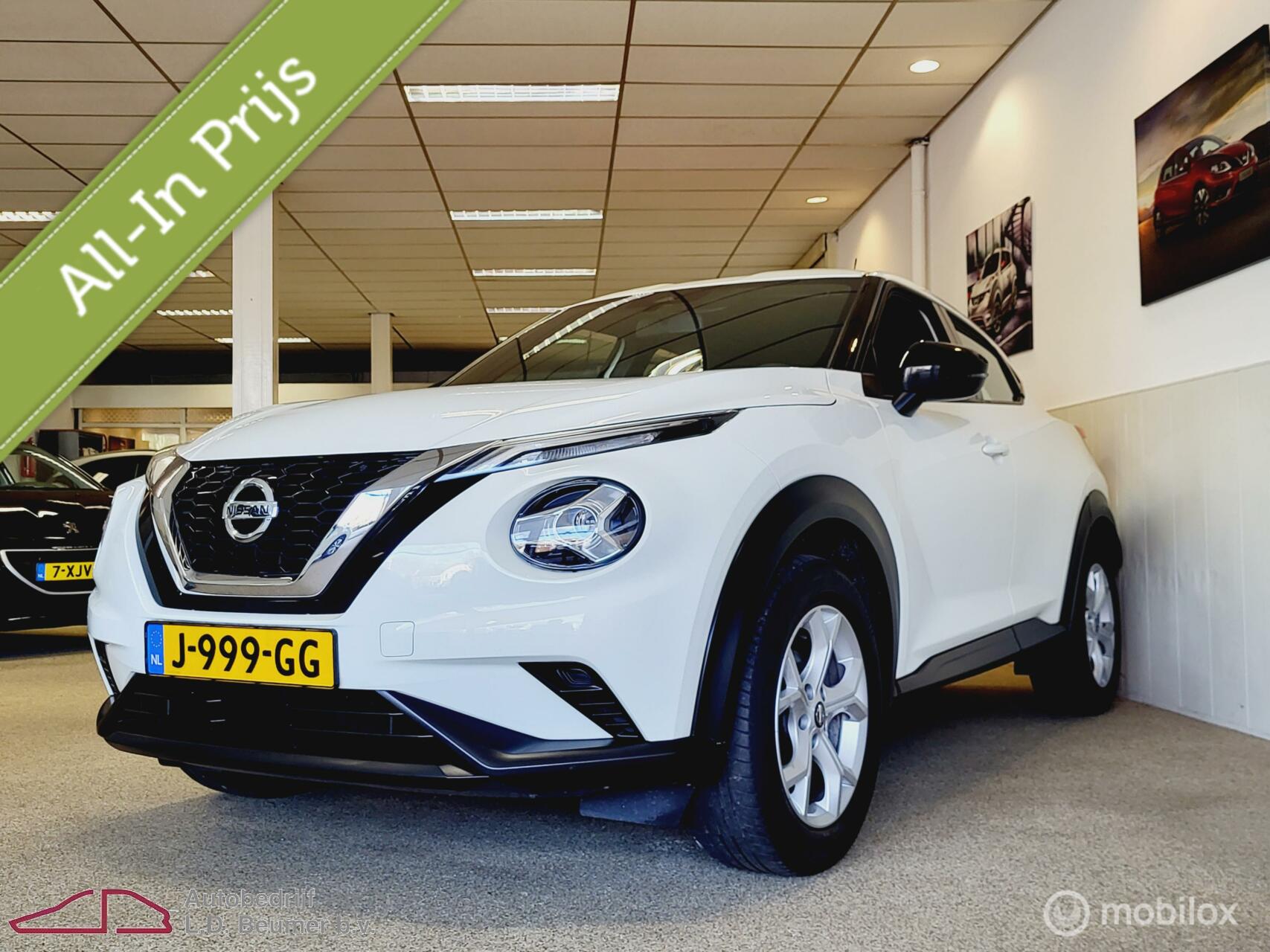 Nissan Juke 1.0 DIG-T Acenta *NL, ANDROID CAR NAVIGATIE, RIJKLAARPRIJS!* bij viaBOVAG.nl