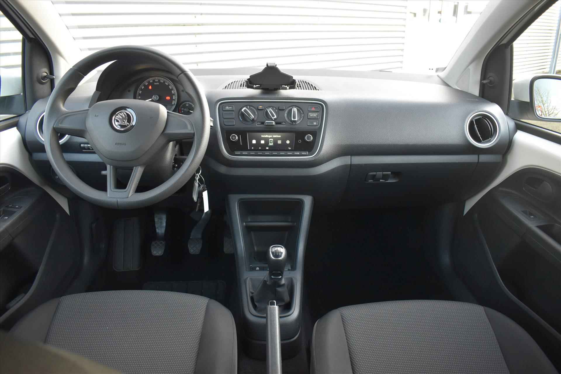 Skoda Citigo 1.0 5drs Greentech Ambition | Incl. BOVAG garantie | Airco | Cruise Control | Bluetooth | Elek ramen | Incl. BOVAG garantie, onderhoudsbeurt etc - 8/19