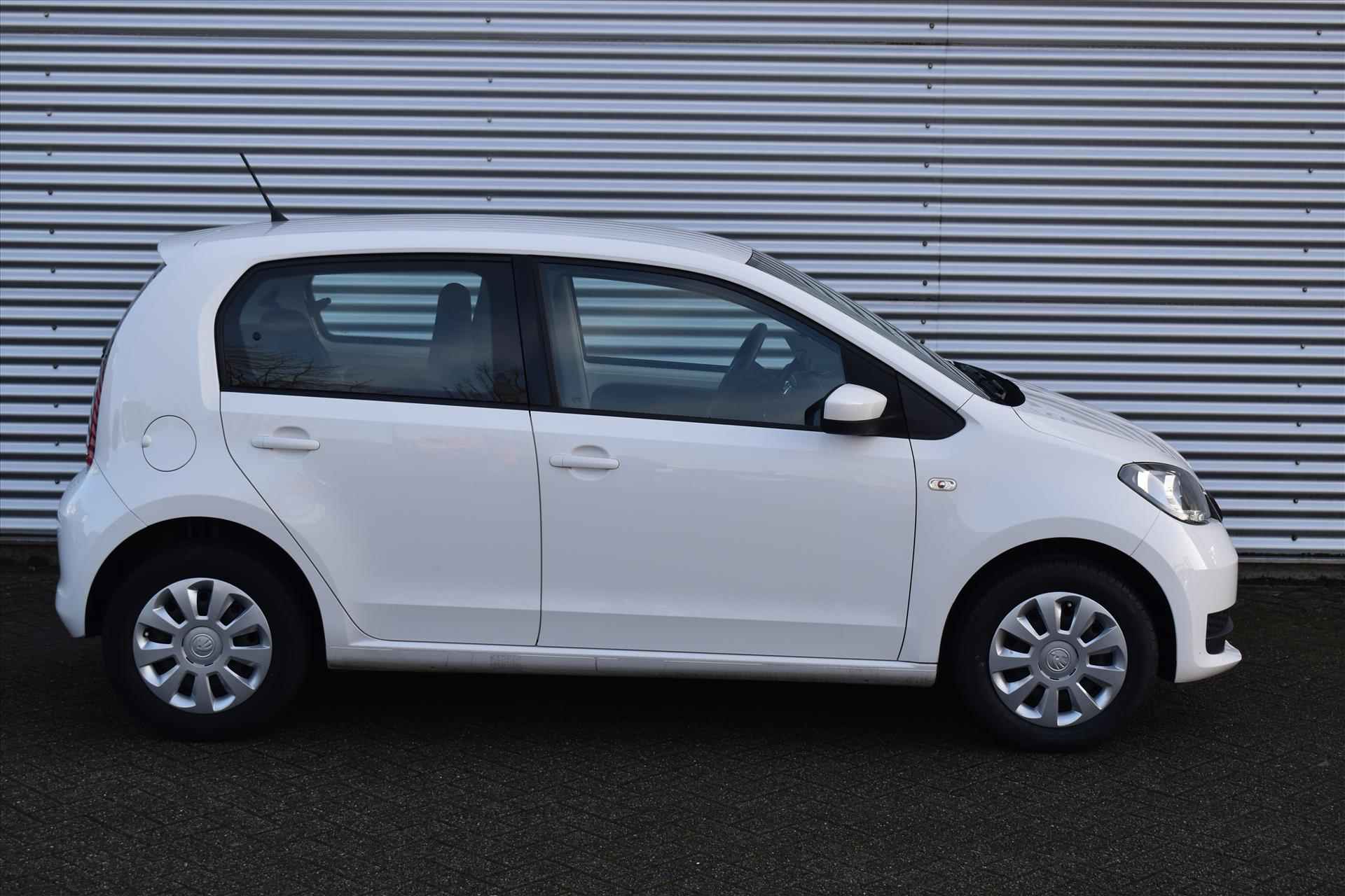 Skoda Citigo 1.0 5drs Greentech Ambition | Incl. BOVAG garantie | Airco | Cruise Control | Bluetooth | Elek ramen | Incl. BOVAG garantie, onderhoudsbeurt etc - 18/19