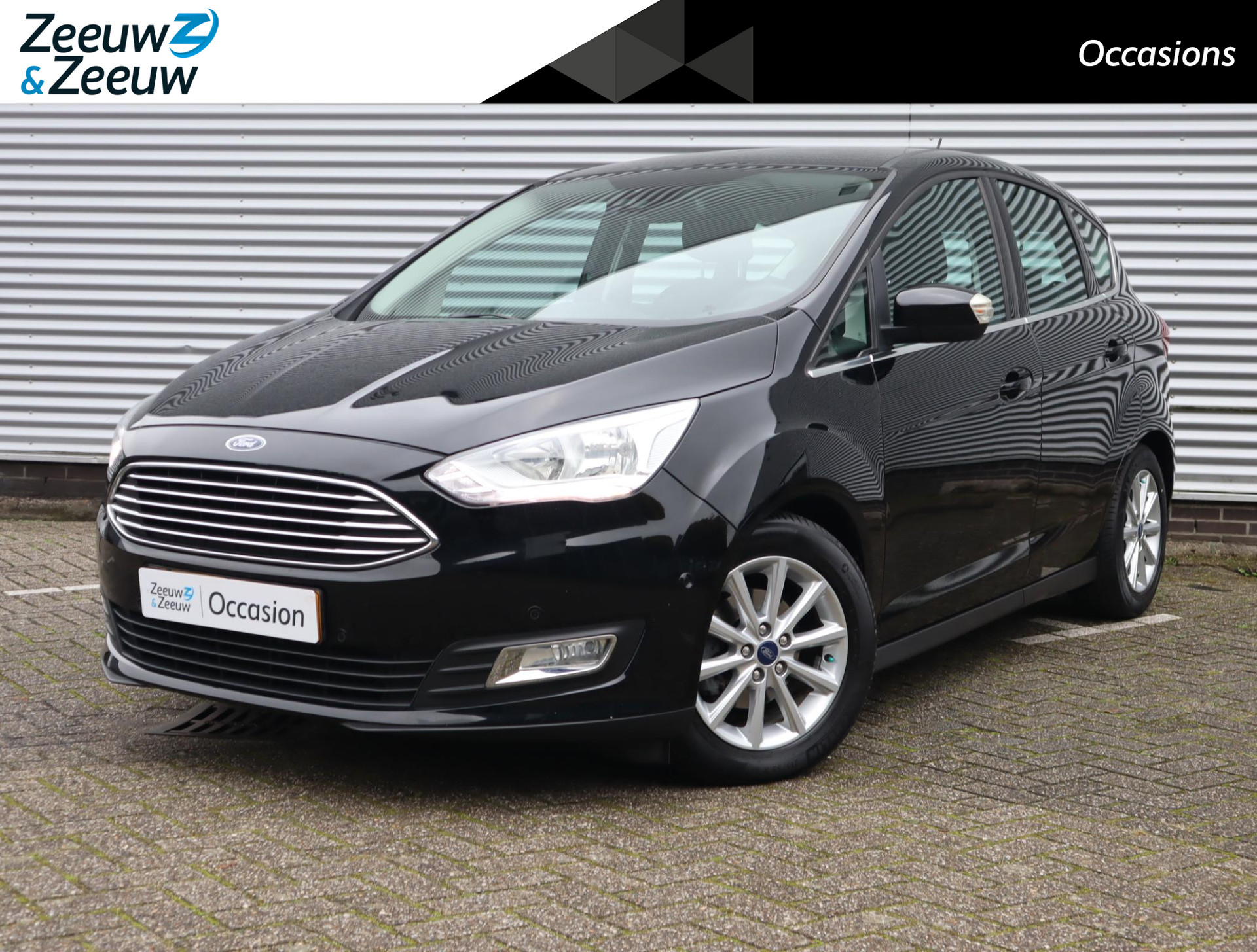 Ford C-Max 1.0 Titanium | Dealer onderhouden | Navigatie | Cruise control | Parkeersensoren V+A | Achteruitrijcamera | Trekhaak |