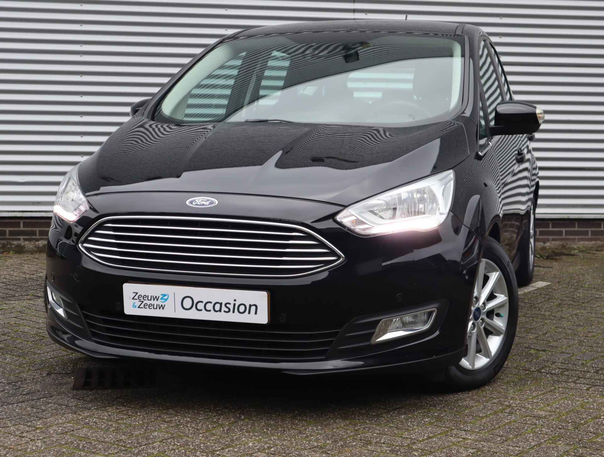 Ford C-Max 1.0 Titanium | Dealer onderhouden | Navigatie | Cruise control | Parkeersensoren V+A | Achteruitrijcamera | Trekhaak | - 3/45