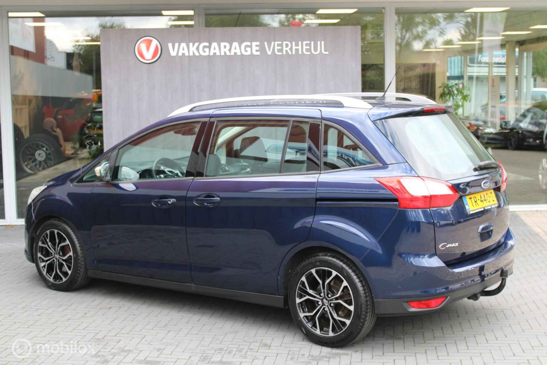 Ford Grand C-Max 1.0 Titanium|7 Zit|125Pk|Trekhaak - 33/36