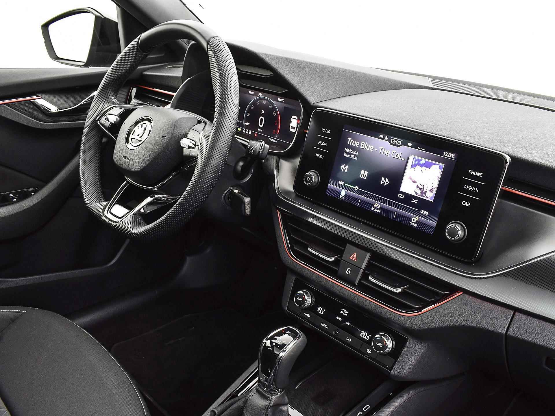 Škoda Scala 1.0 Tsi 110pk DSG Sport Business | Camera | Apple CarPlay | Cruise Control | 18"Velgen | Active Info Display | Sportstoelen | Garantie t/m 10-05-2027 of 100.000km - 14/39