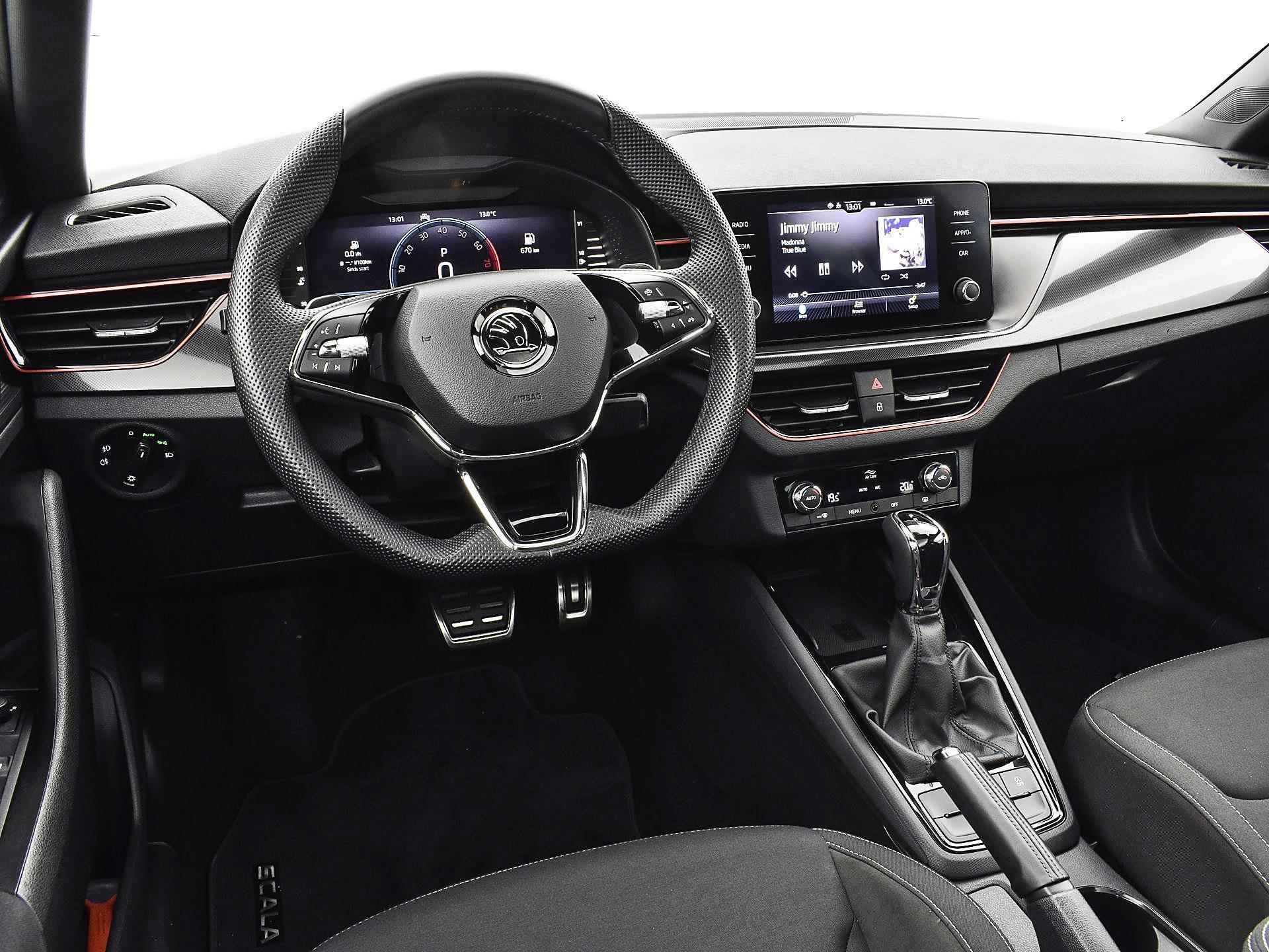 Škoda Scala 1.0 Tsi 110pk DSG Sport Business | Camera | Apple CarPlay | Cruise Control | 18"Velgen | Active Info Display | Sportstoelen | Garantie t/m 10-05-2027 of 100.000km - 17/39