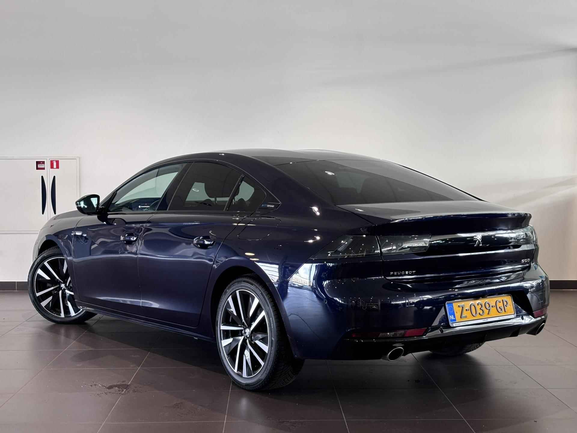 Peugeot 508 Berline GT 1.6 PHEV HYbrid 225pk e-EAT8 AUTOMAAT | NAVI | KEYLESS ENTRY | AGR-STOELEN | TREKHAAK | 360° CAMERA | ADAPTIVE CRUISE | - 8/83